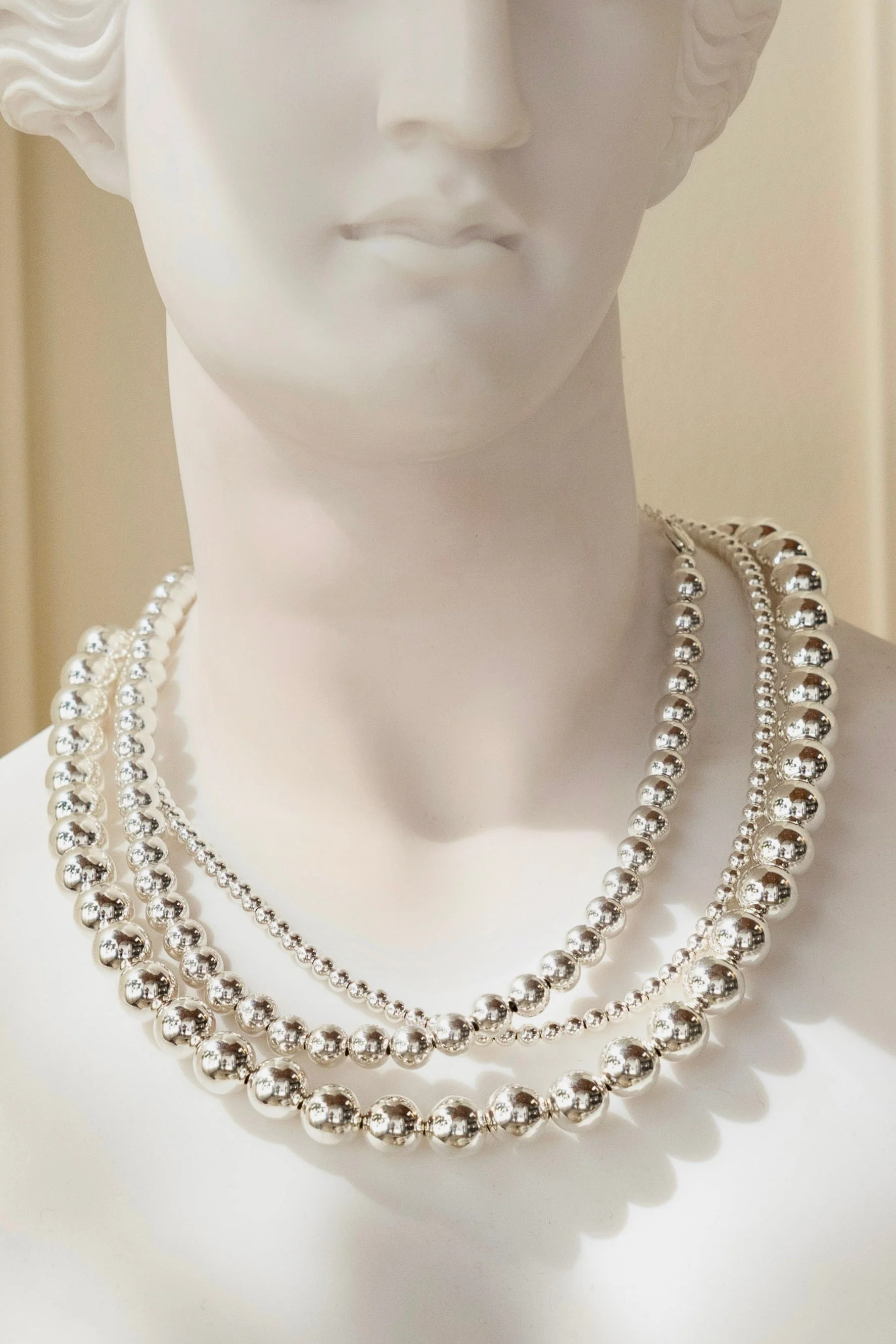 10MM Signature Beaded Necklace - Image 8