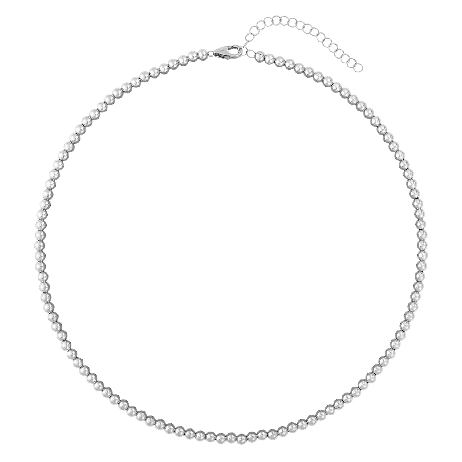 3MM Signature Beaded Necklace - Image 5