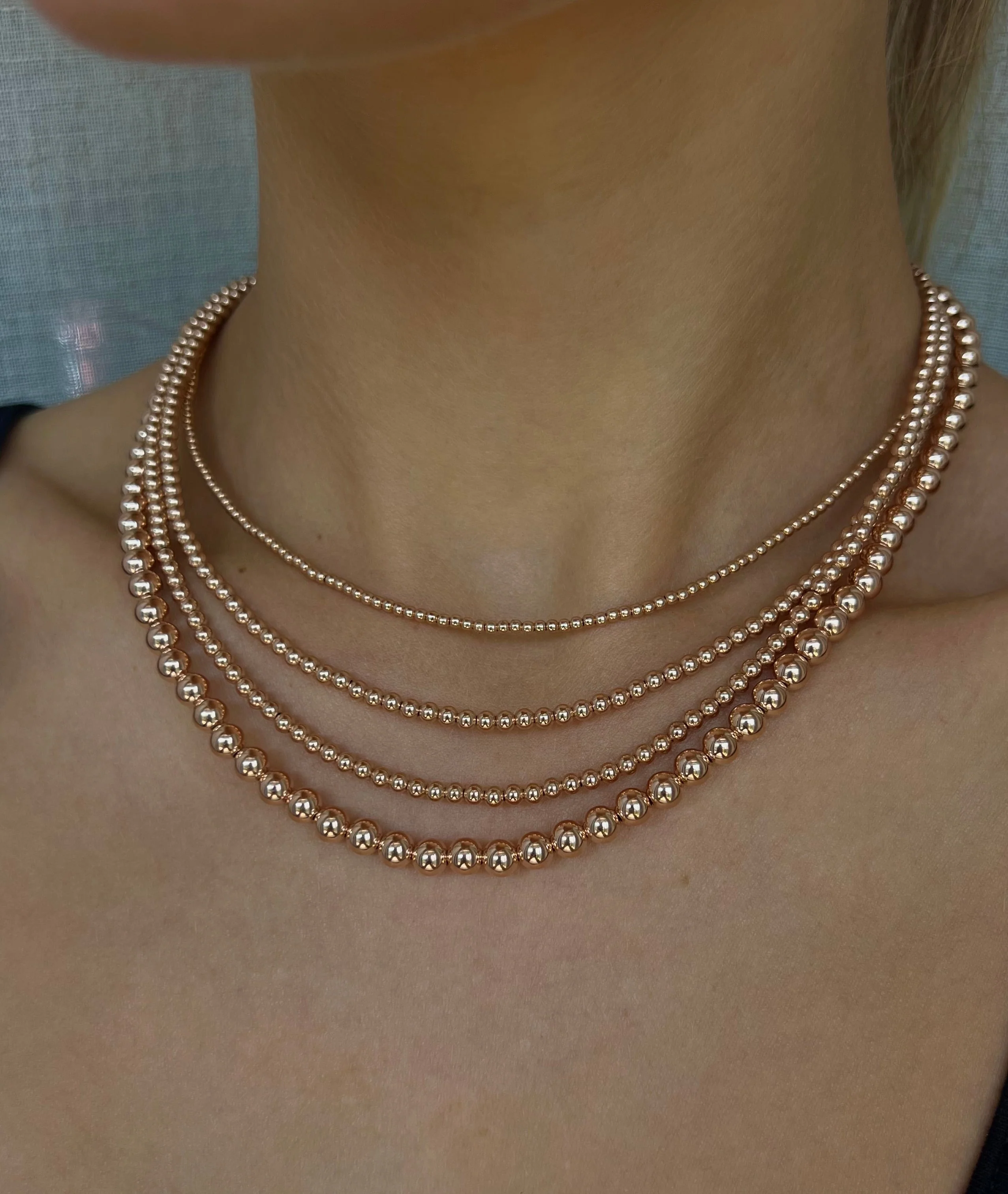 5MM Signature Beaded Necklace - Image 10