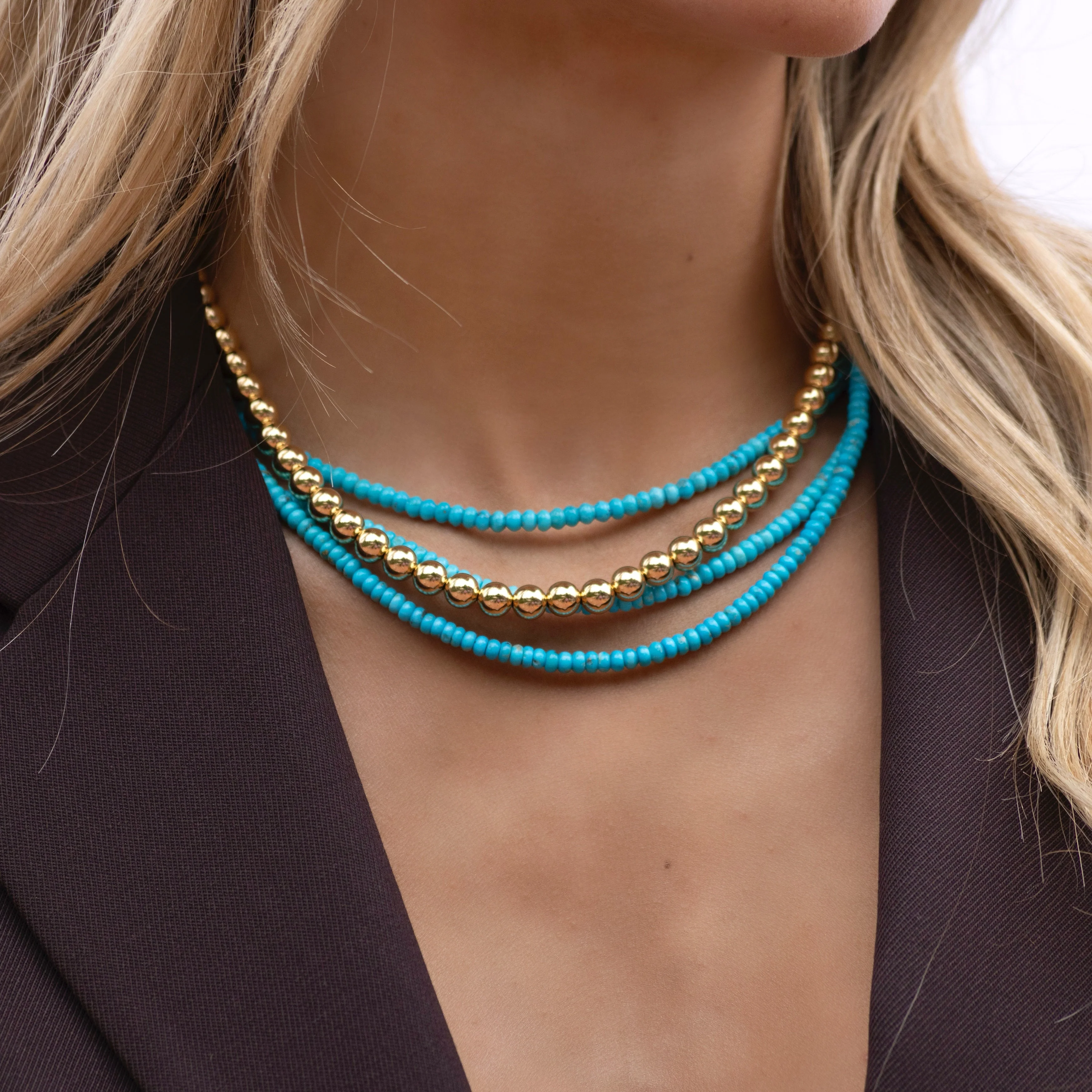 5MM Signature Beaded Necklace - Image 4