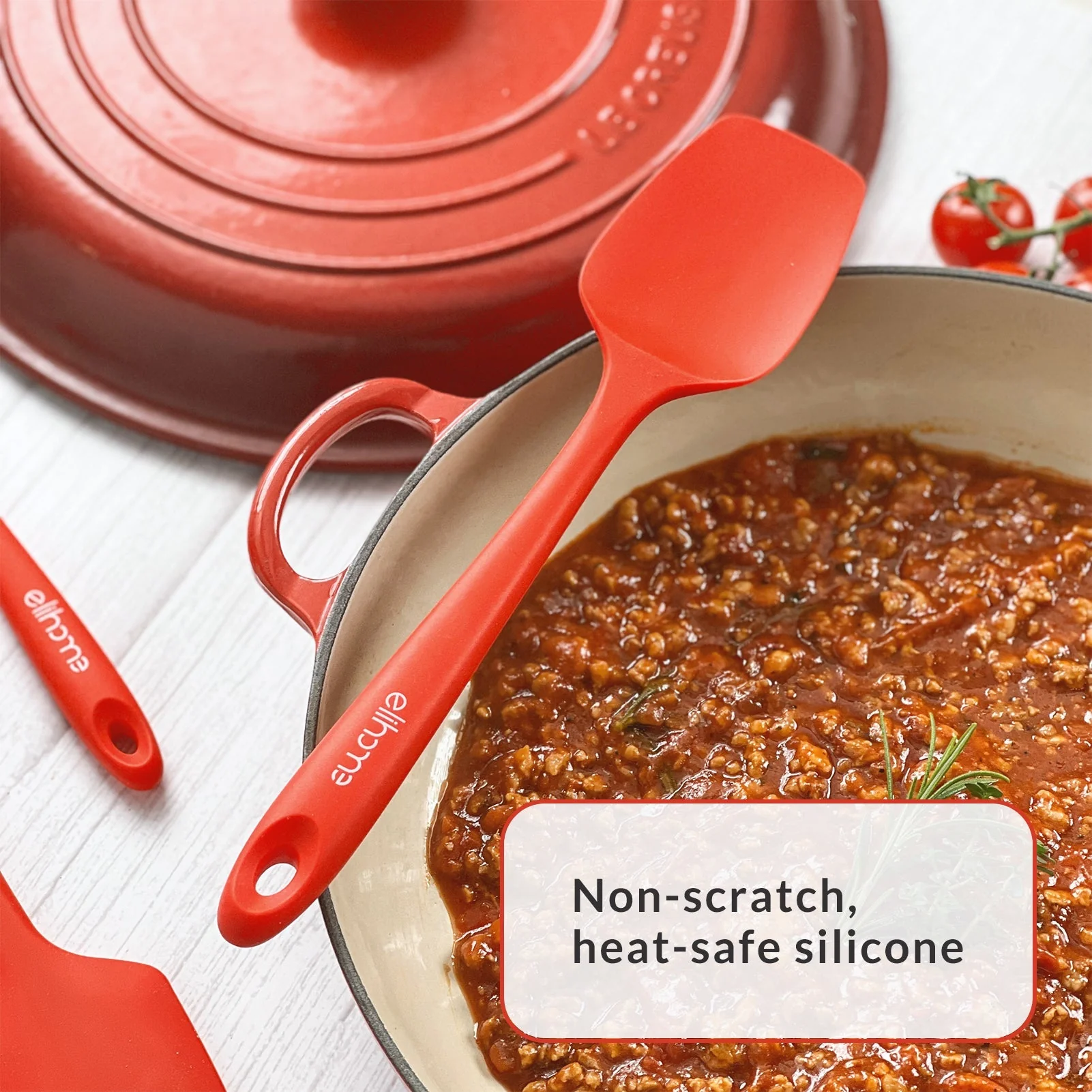 6 Piece Silicone Spatula Set - Image 10