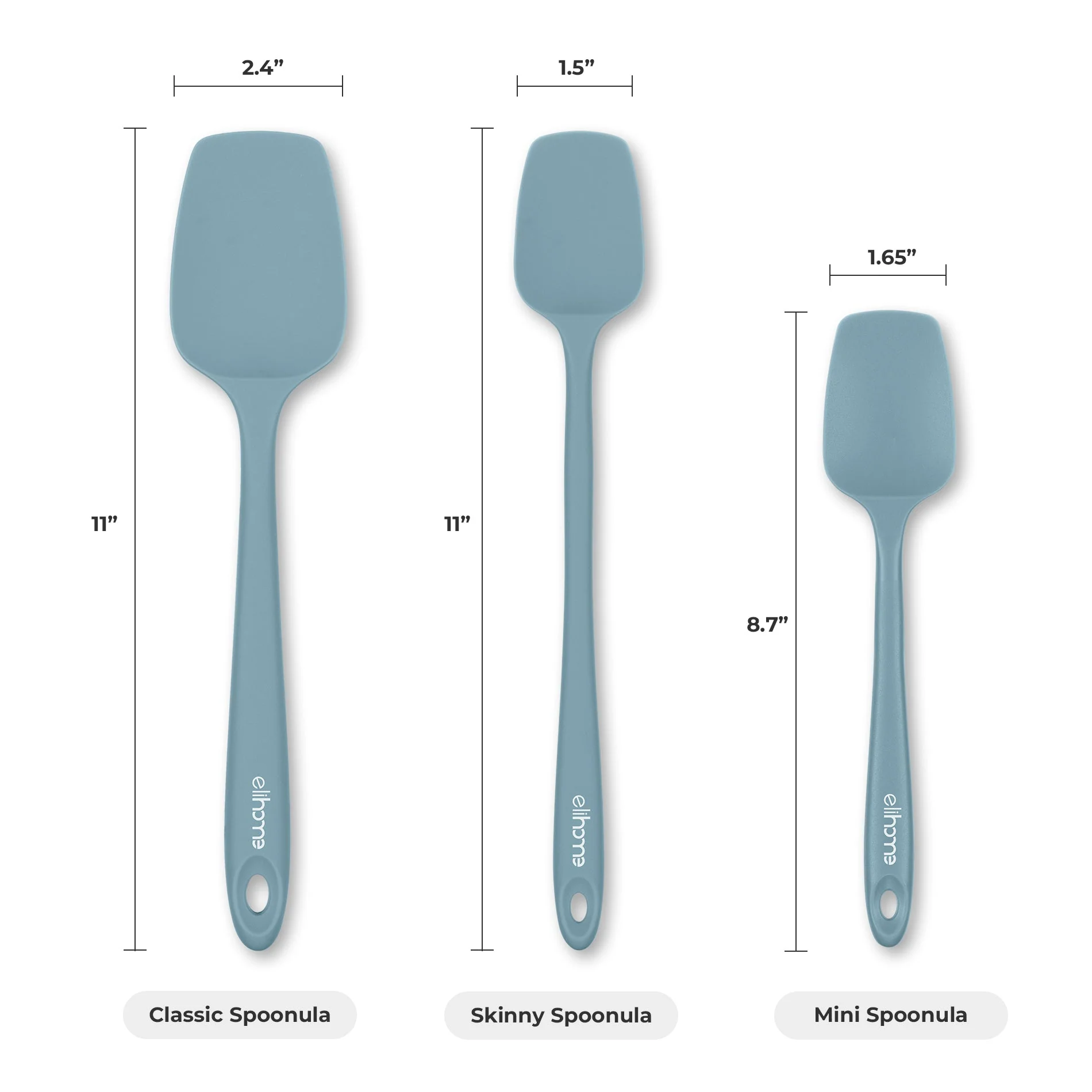 6 Piece Silicone Spatula Set - Image 14