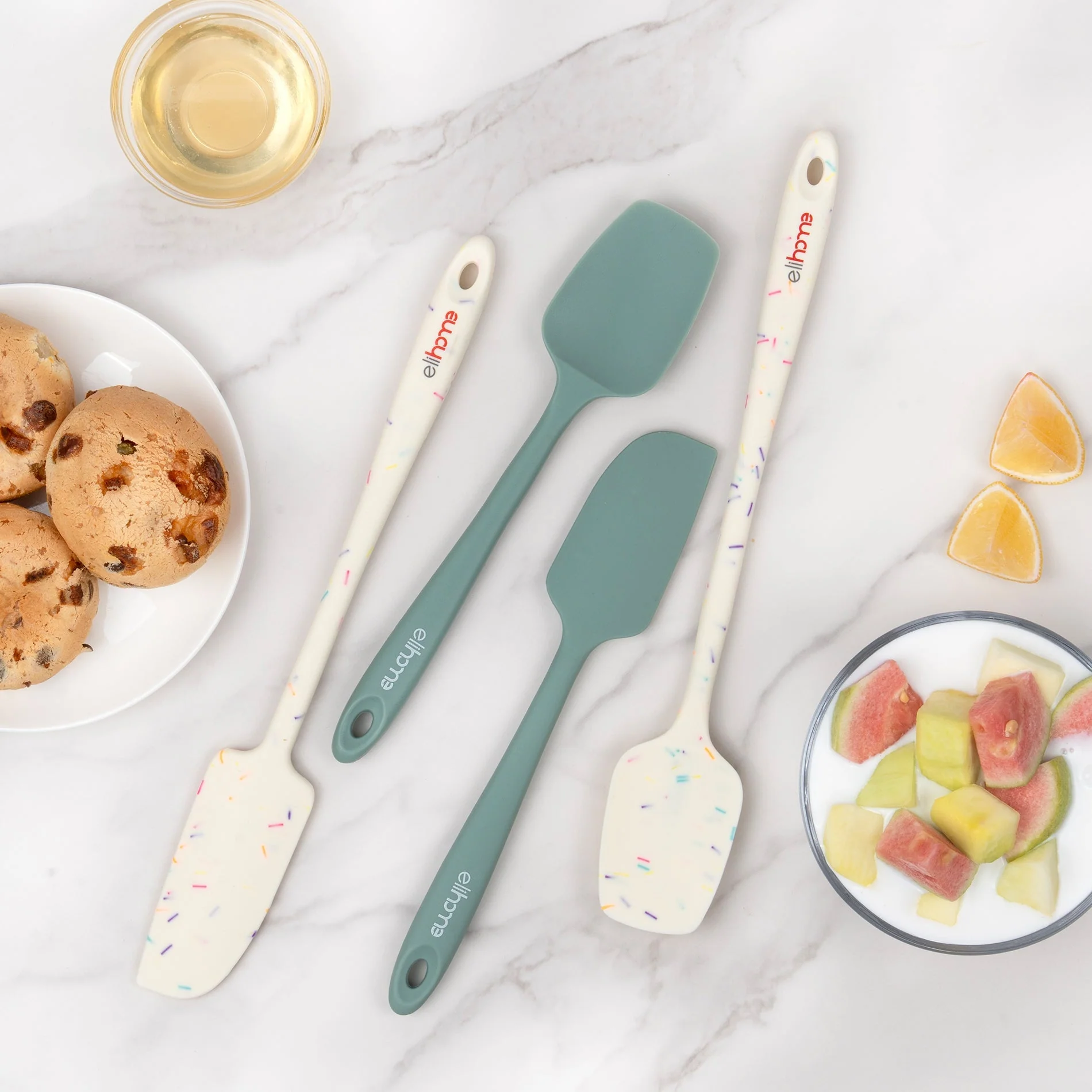 6 Piece Silicone Spatula Set - Image 17