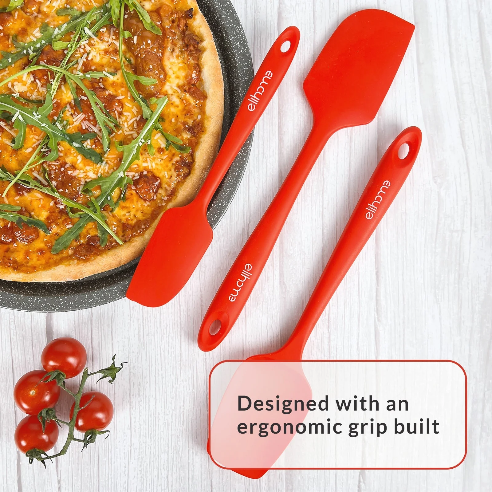 6 Piece Silicone Spatula Set - Image 8