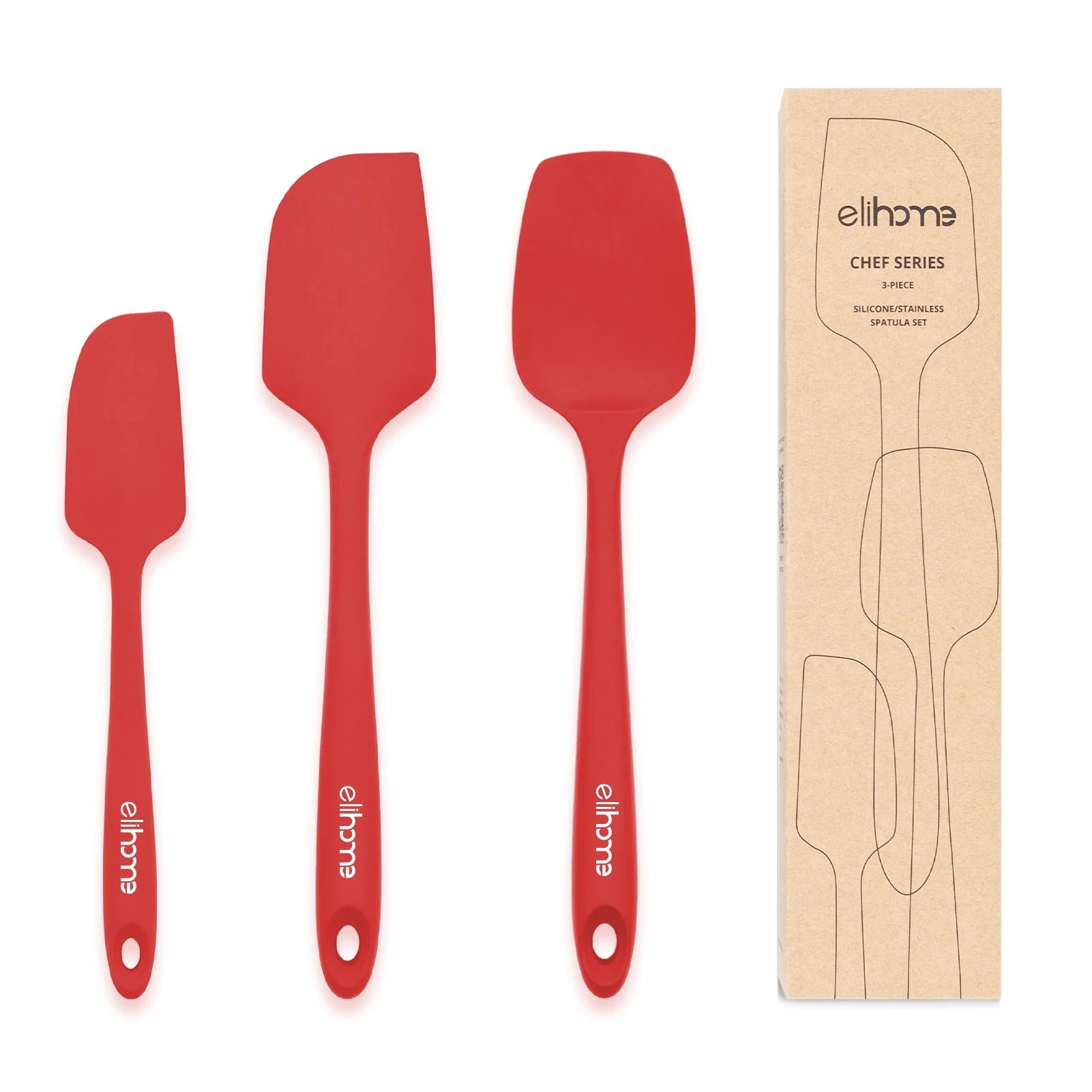 8 Piece Silicone Spatula Set - Image 12