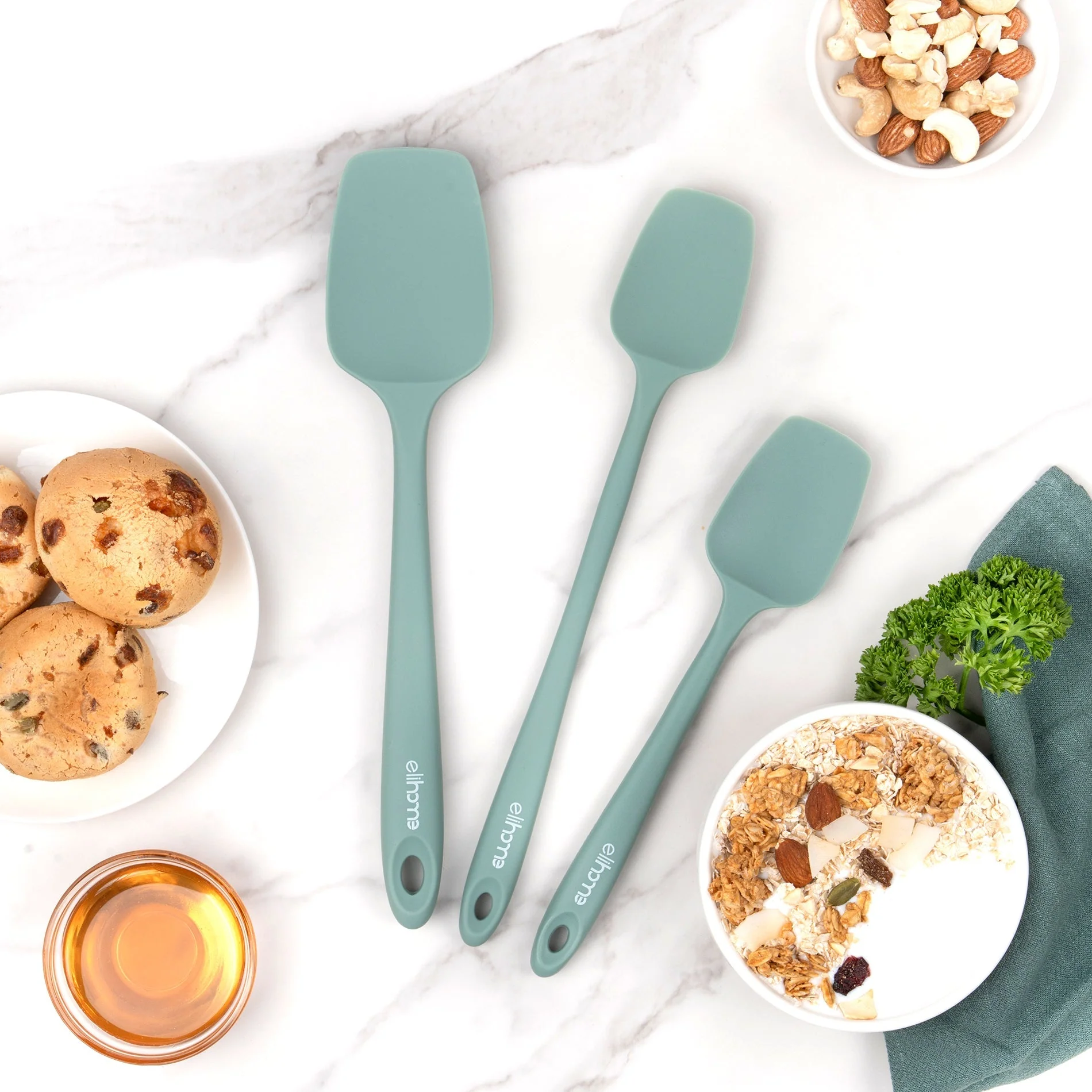 8 Piece Silicone Spatula Set - Image 16