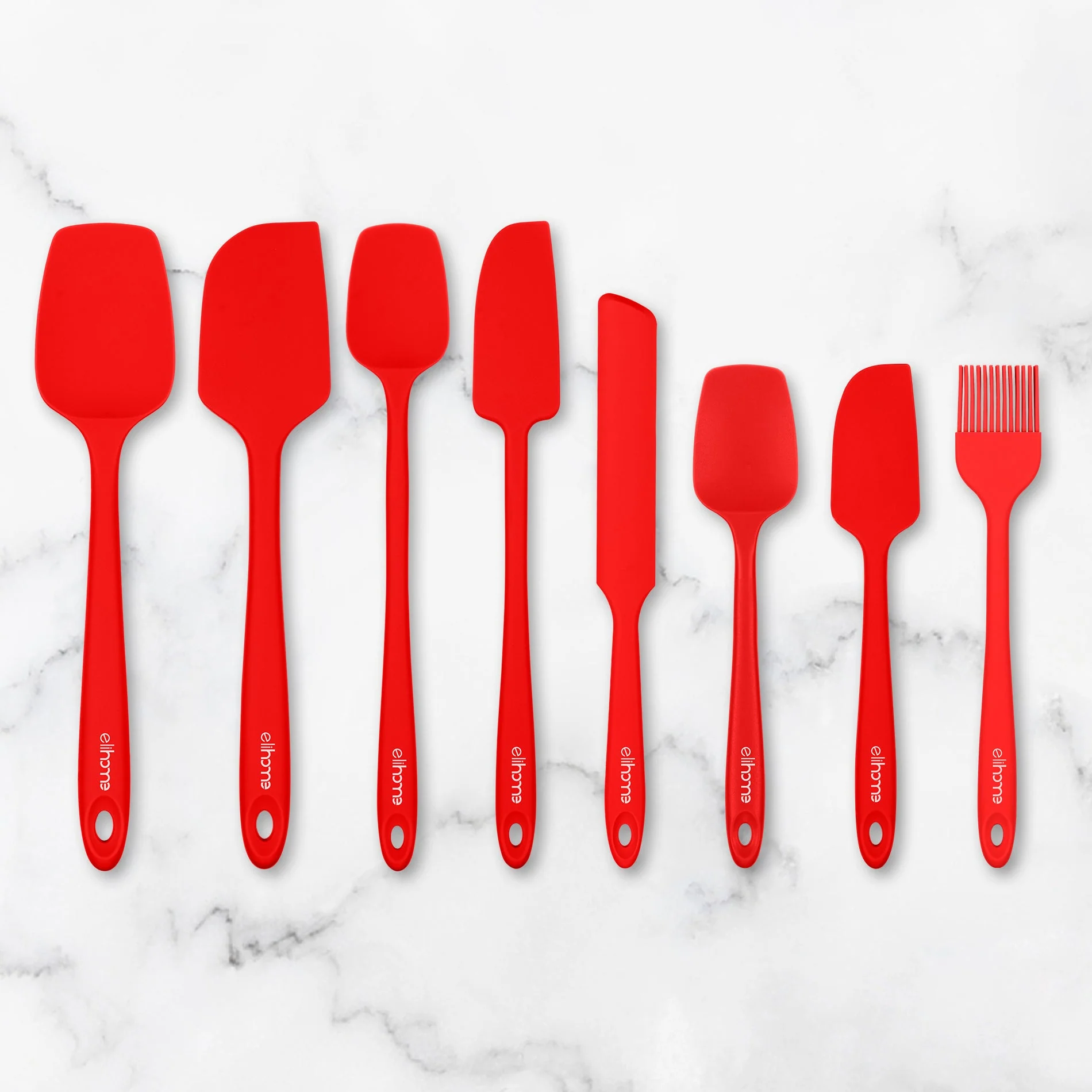 8 Piece Silicone Spatula Set - Image 19