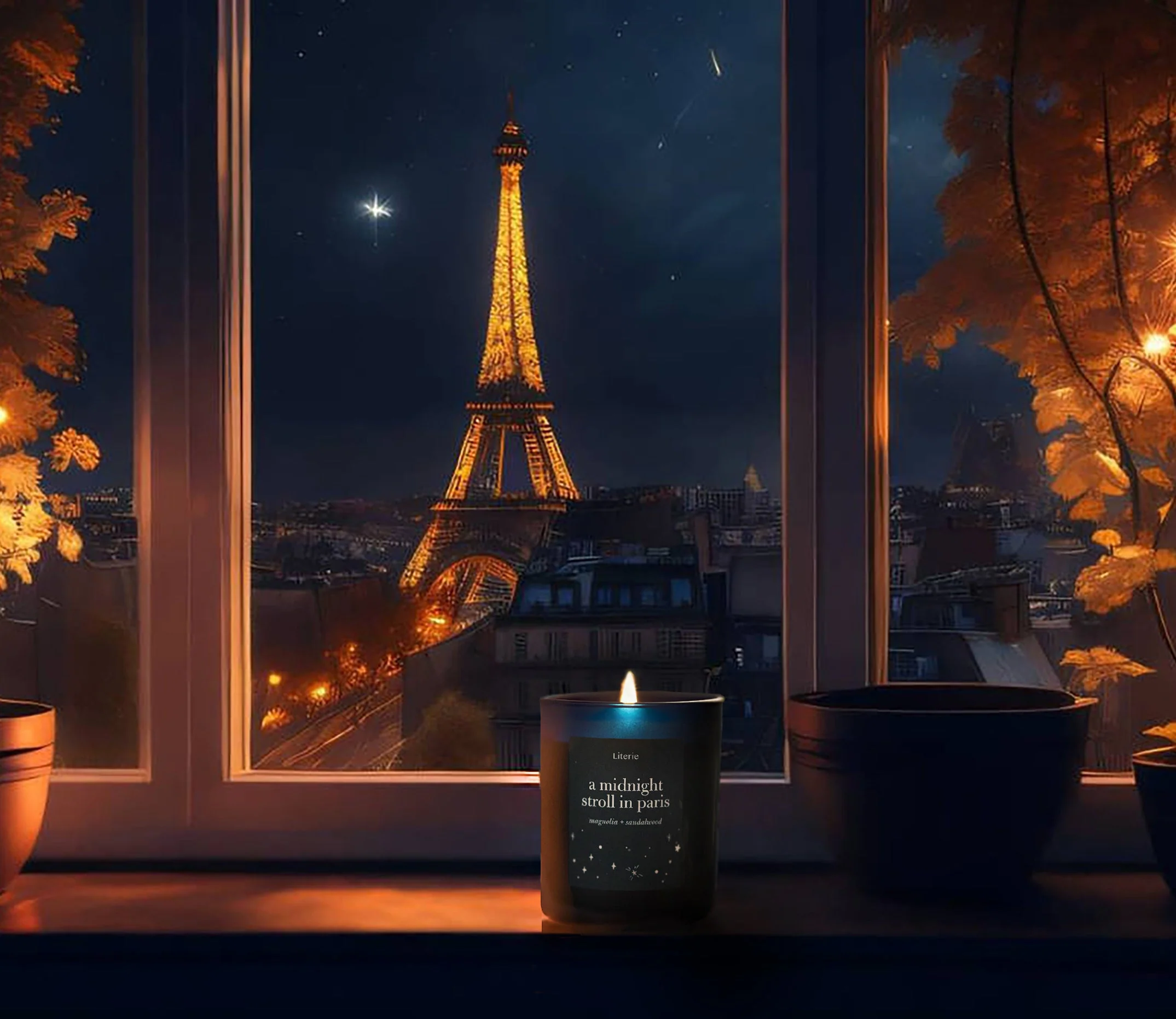 A Midnight Stroll in Paris Candle - Image 2