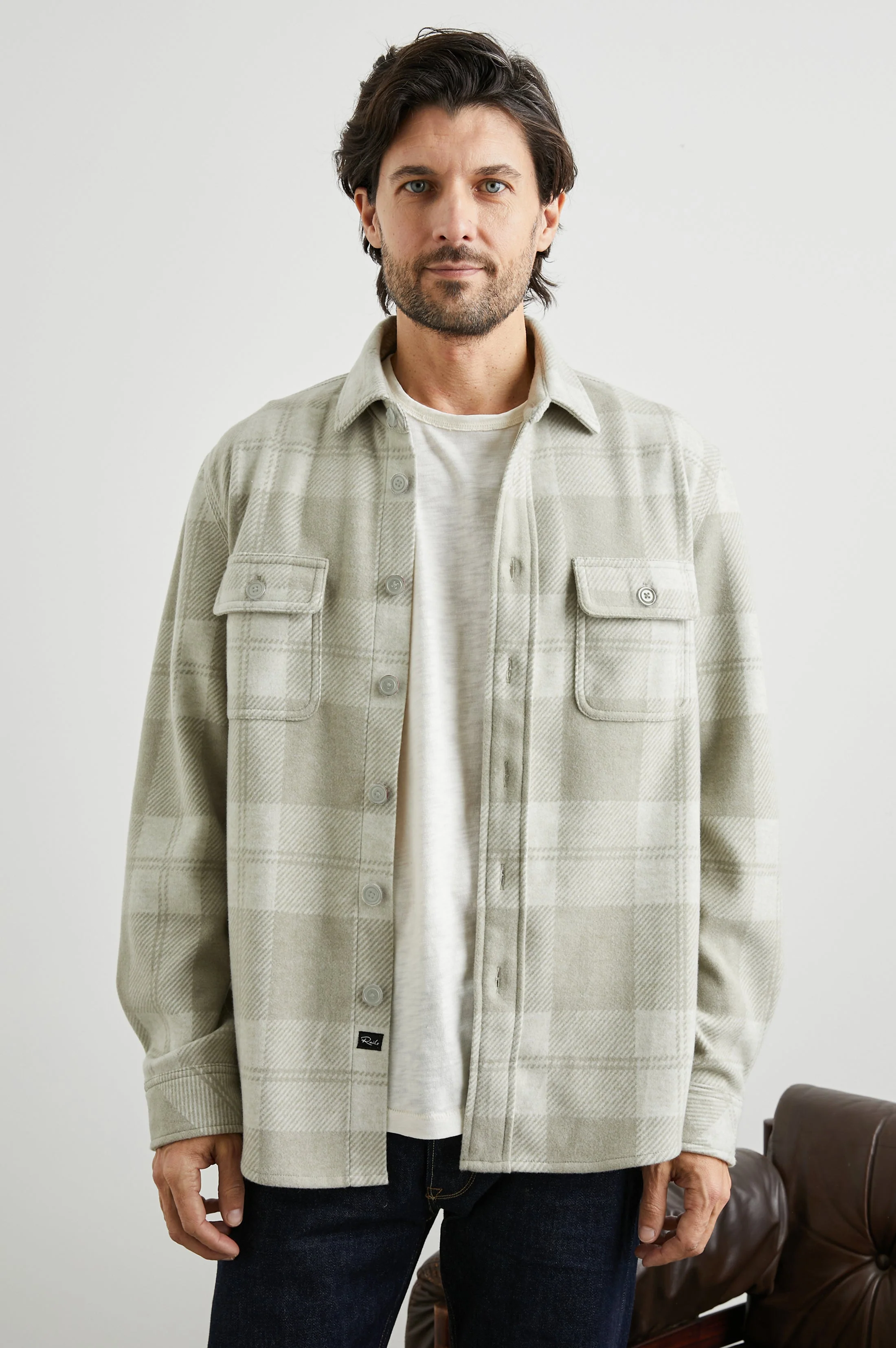 Rails - Alder Shirt - Fawn Cream - Image 5