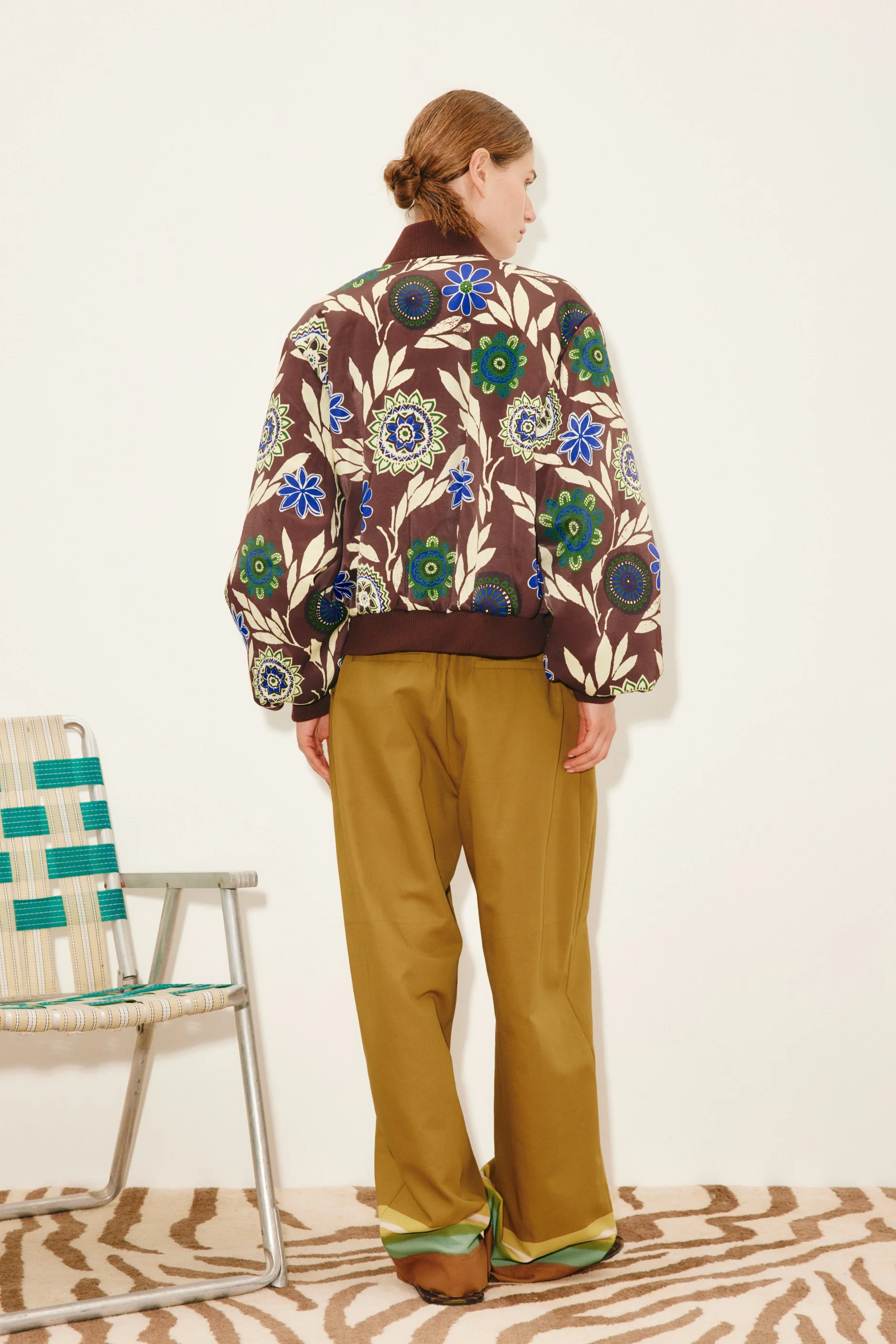 ALEMAIS - Jasper Bomber Jacket - Chocolate - Image 4