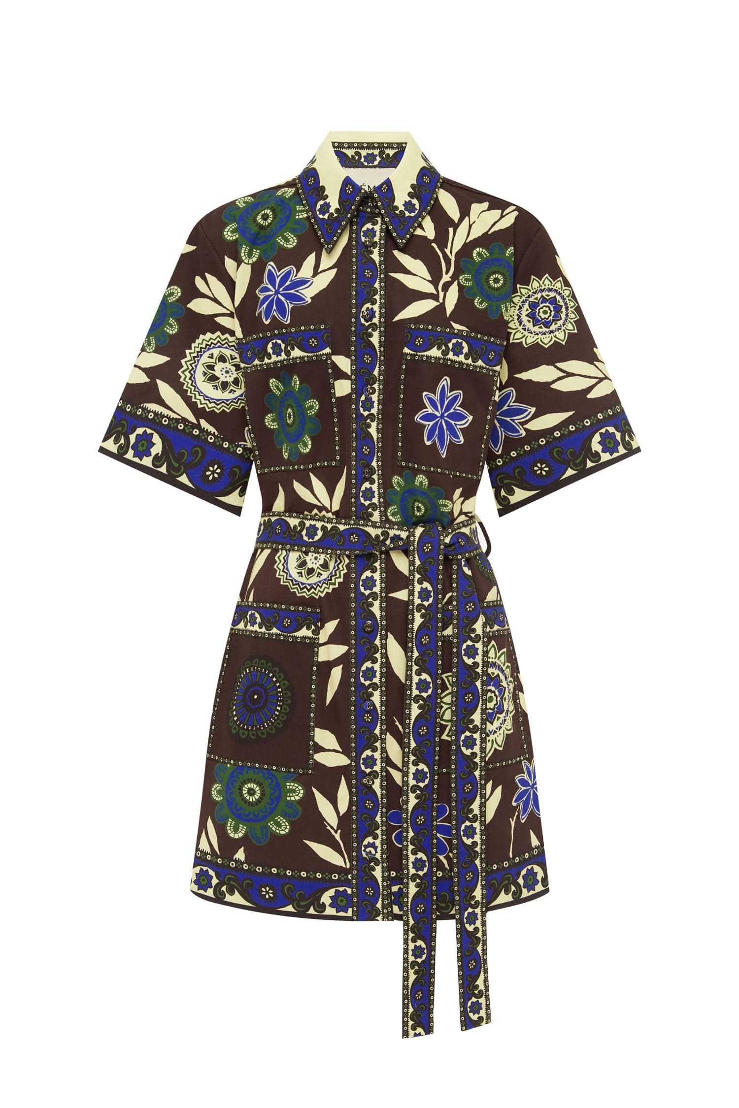ALEMAIS - Jasper Mini Dress - Chocolate - Image 6