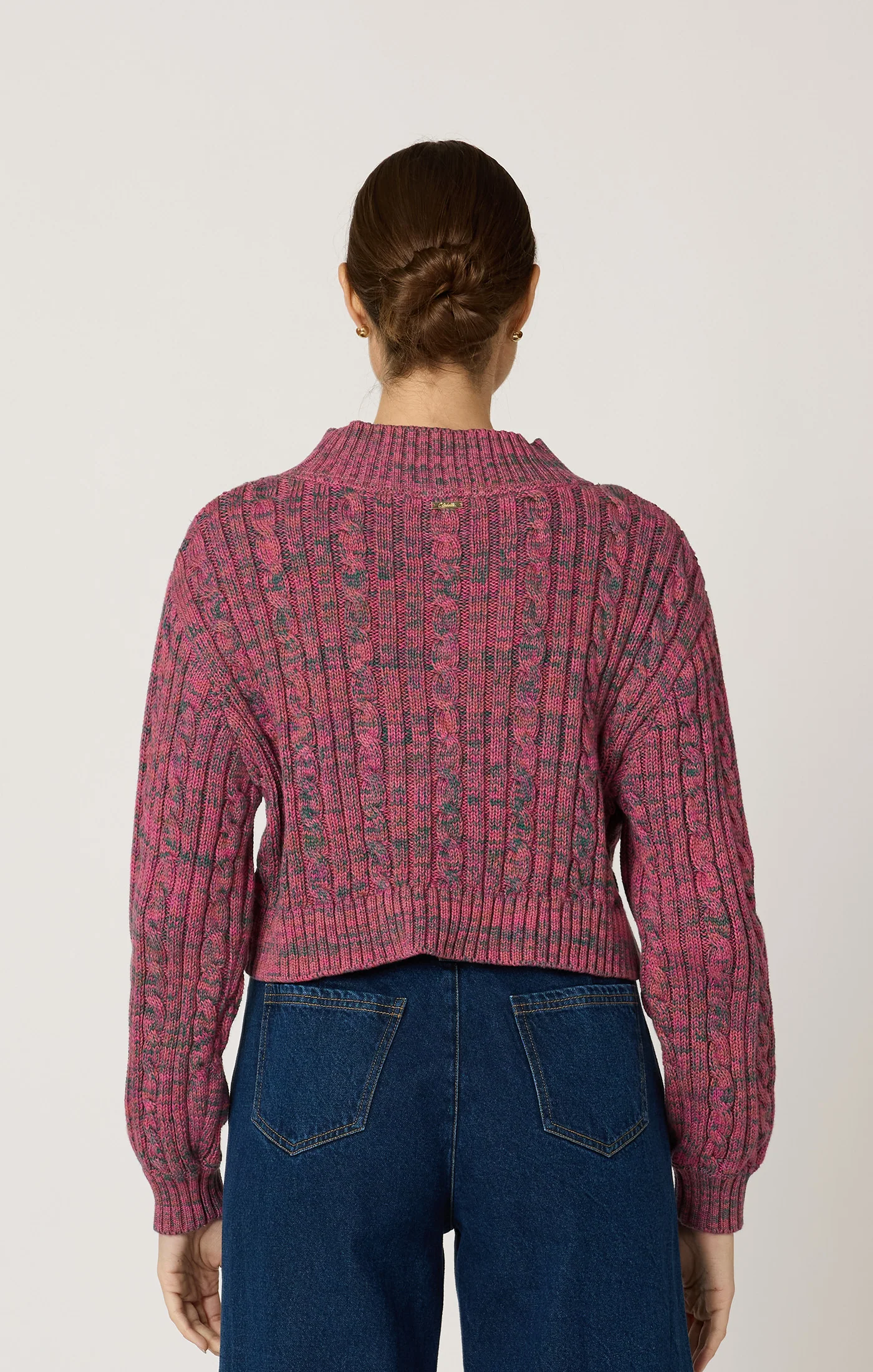 Cleobella - Amor Sweater - Dark Rose Multi - Image 2