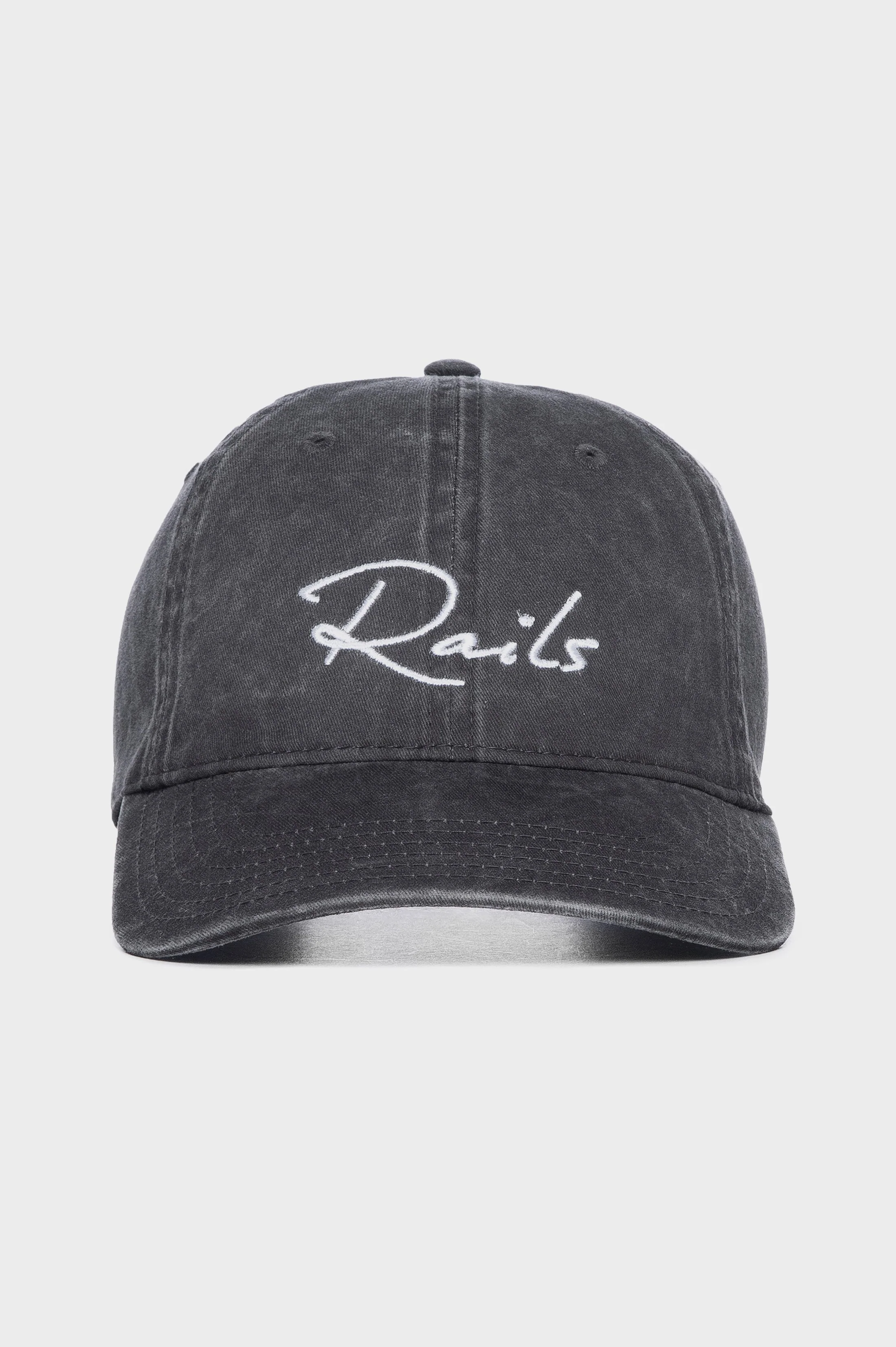 Rails - Anniversary Baseball Cap - Washed Black