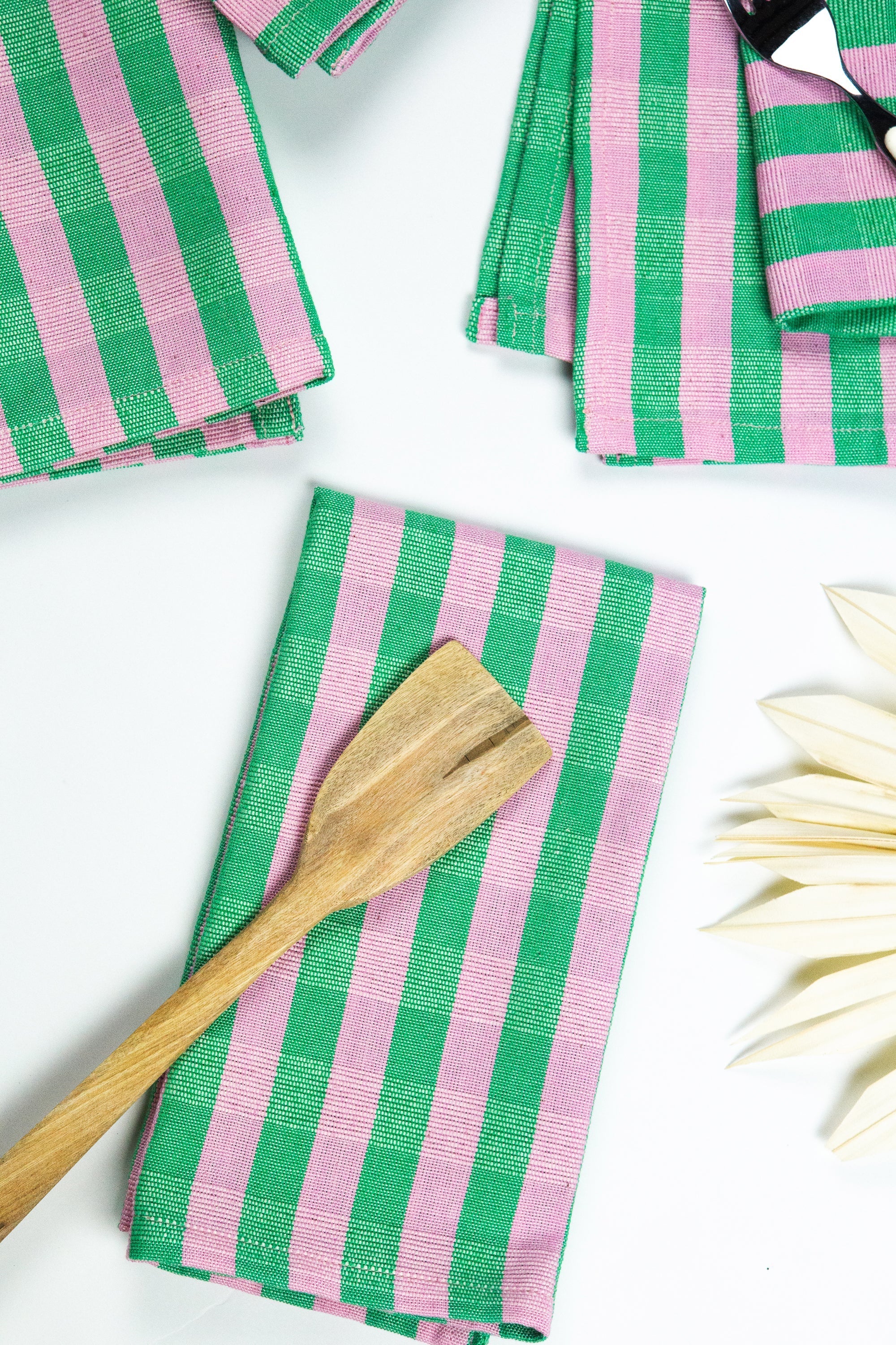 Archive NY Flora Stripe Napkins - Image 7