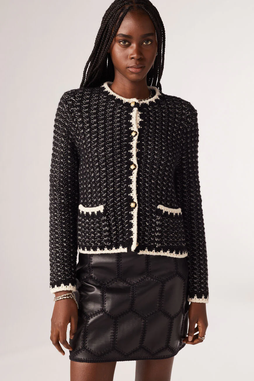 Ba&sh - Arietty Trapeze Skirt - Noir - Image 3