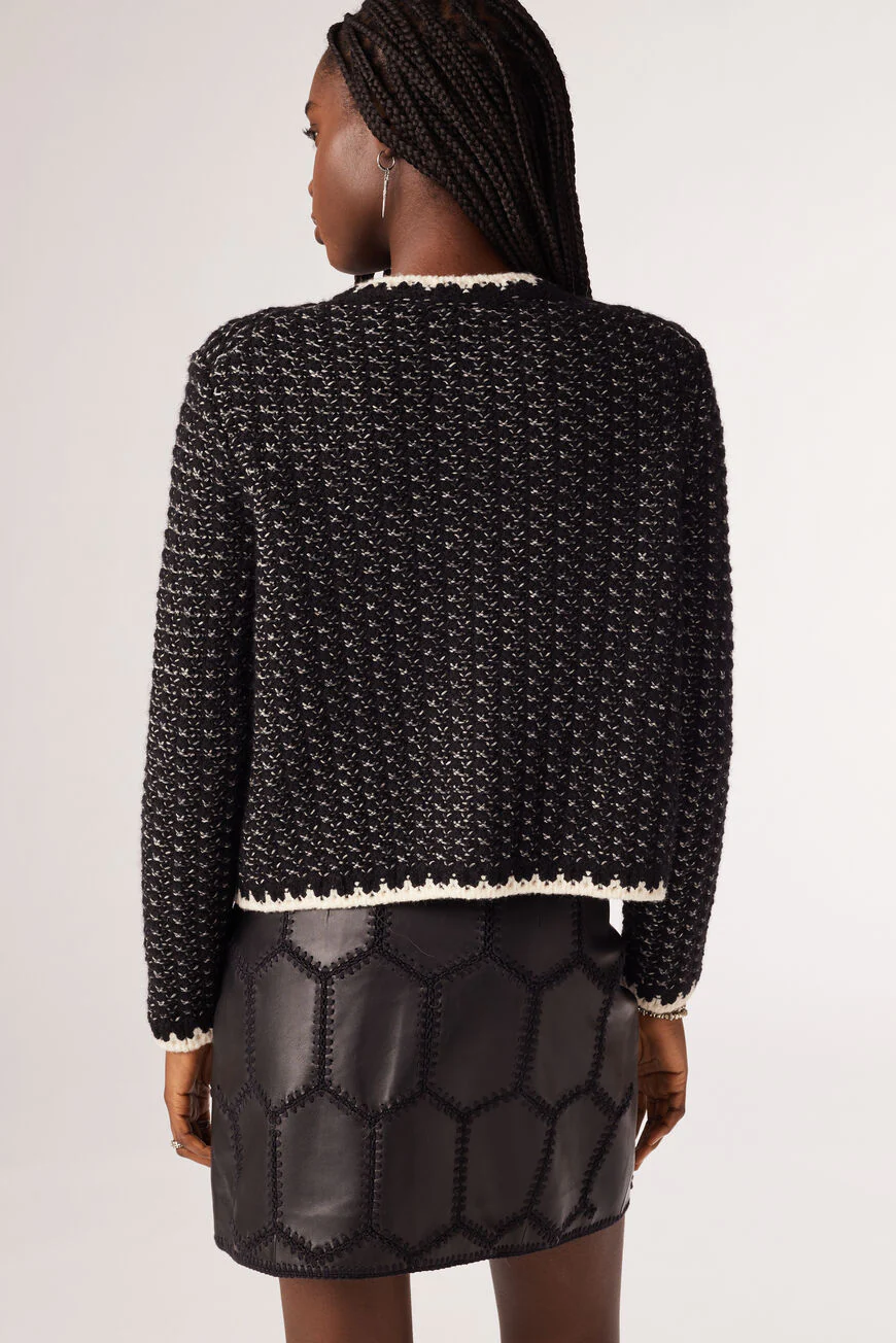 Ba&sh - Arietty Trapeze Skirt - Noir - Image 4