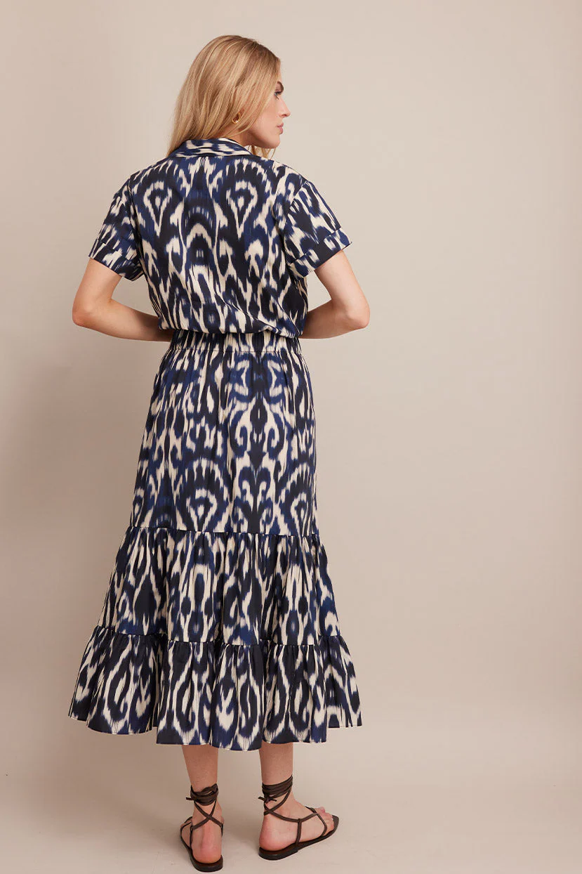 Cara Cara - Asbury Top - Ikat Navy - Image 3