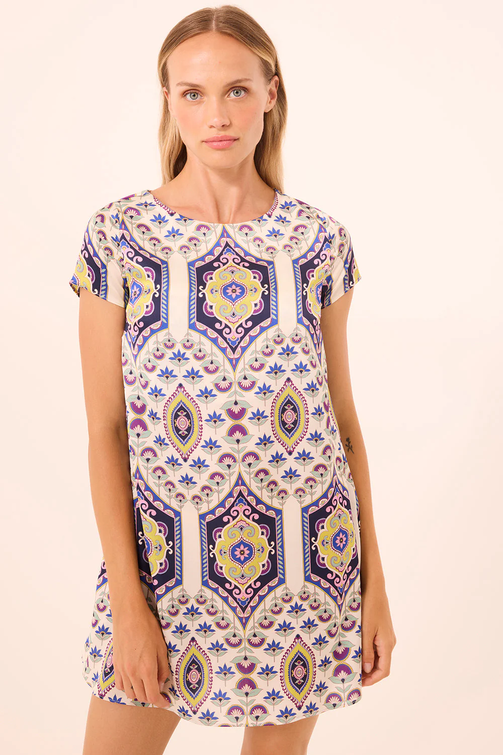 MISA Los Angeles - Atalia Dress - Mosaic Eye Satin - Image 3