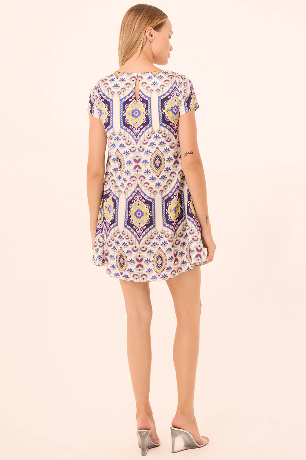 MISA Los Angeles - Atalia Dress - Mosaic Eye Satin - Image 6