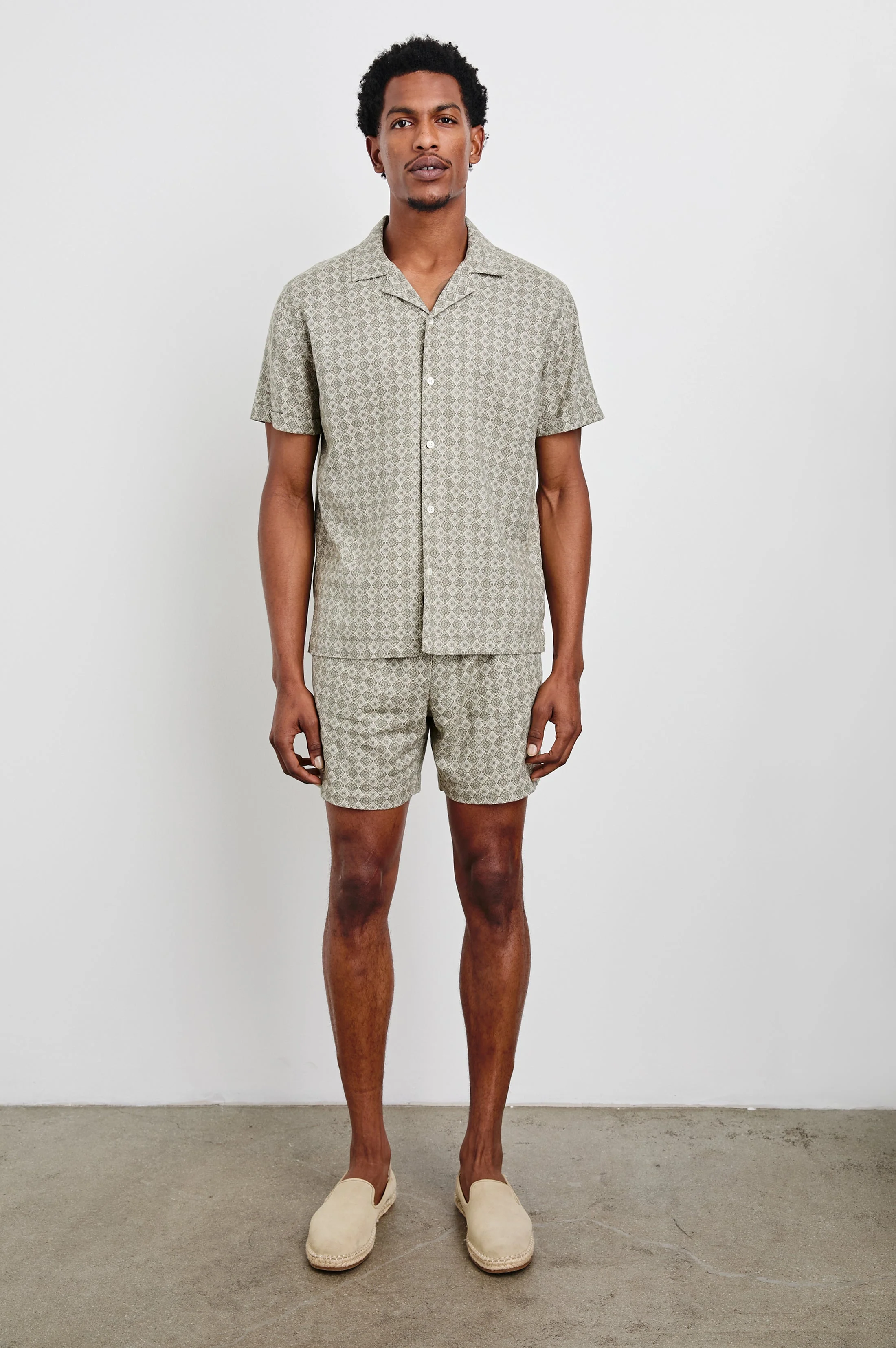 Rails- Atlas Shirt - Diamond Oat Olive - Image 5
