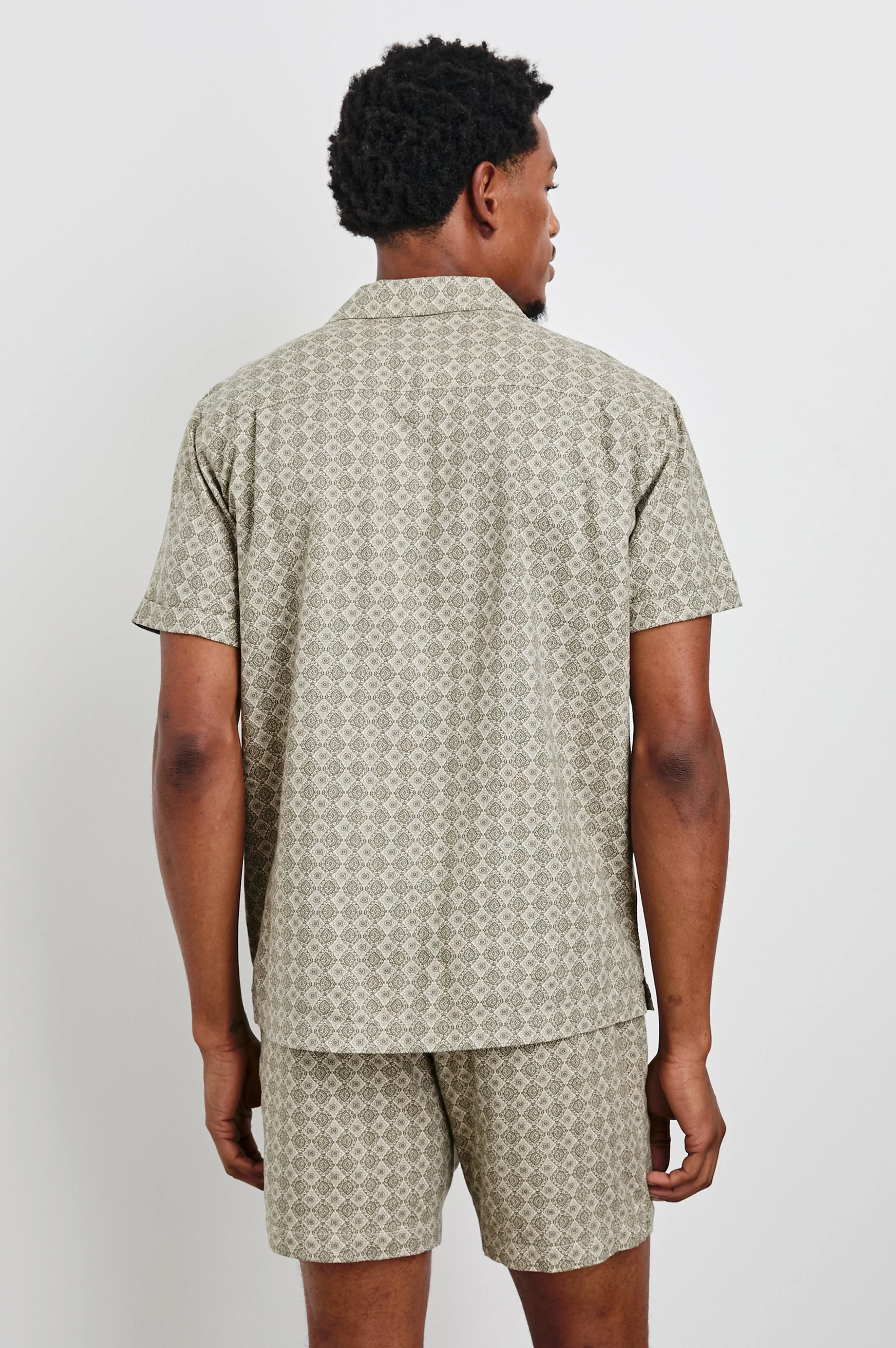 Rails- Atlas Shirt - Diamond Oat Olive - Image 6