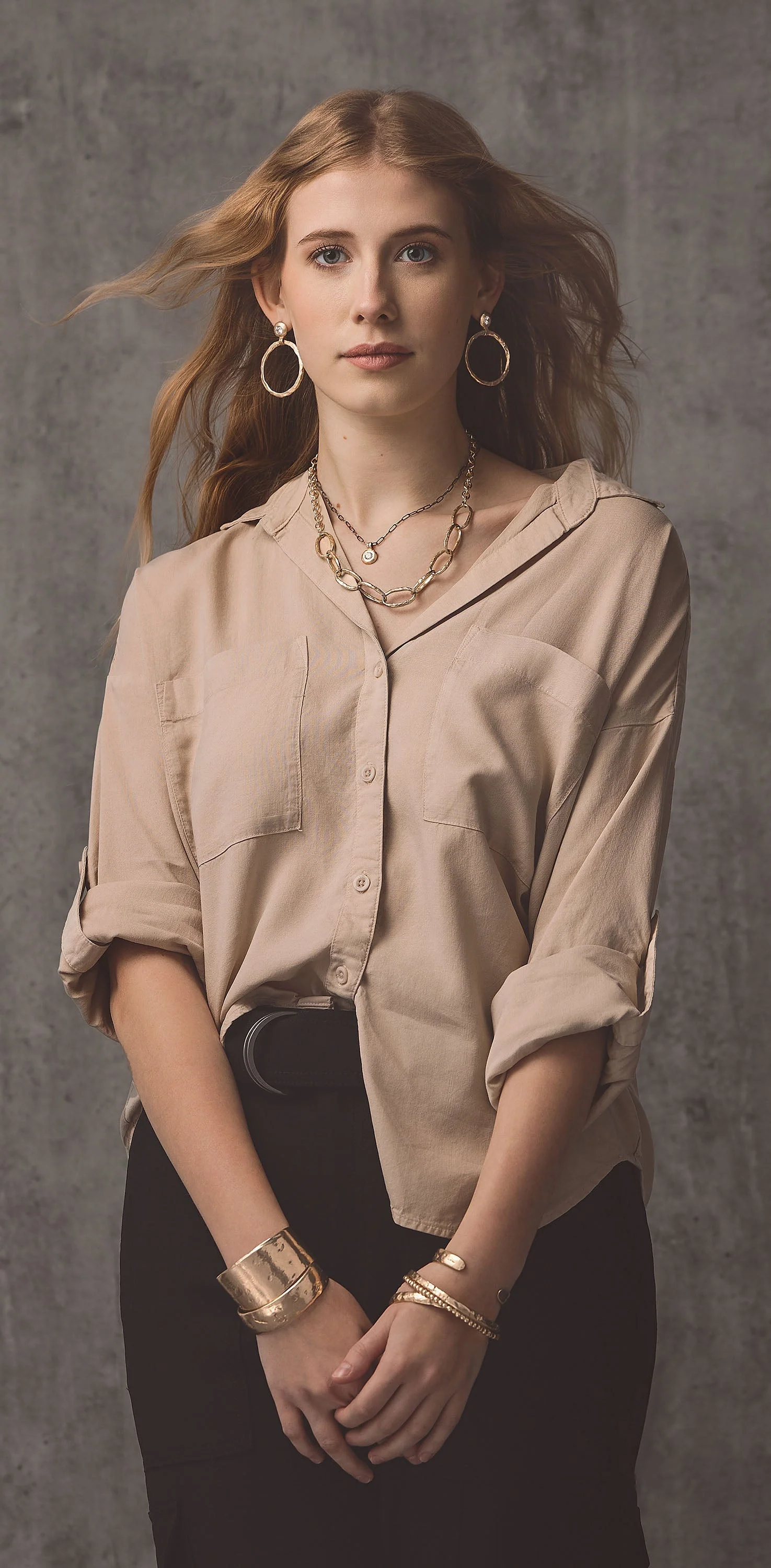 Aura Bronze Bangle - Image 3