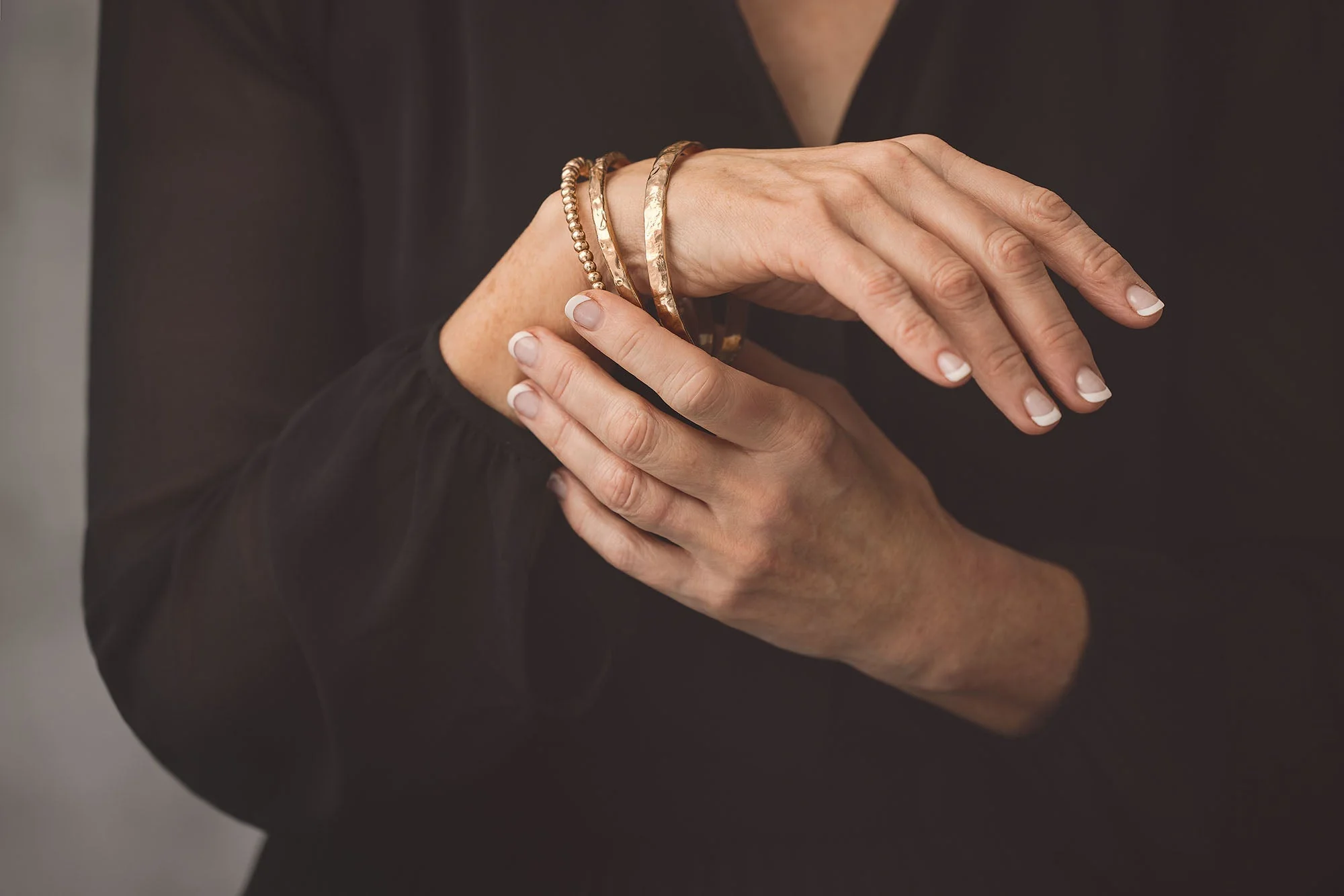 Aura Bronze Bangle - Image 4