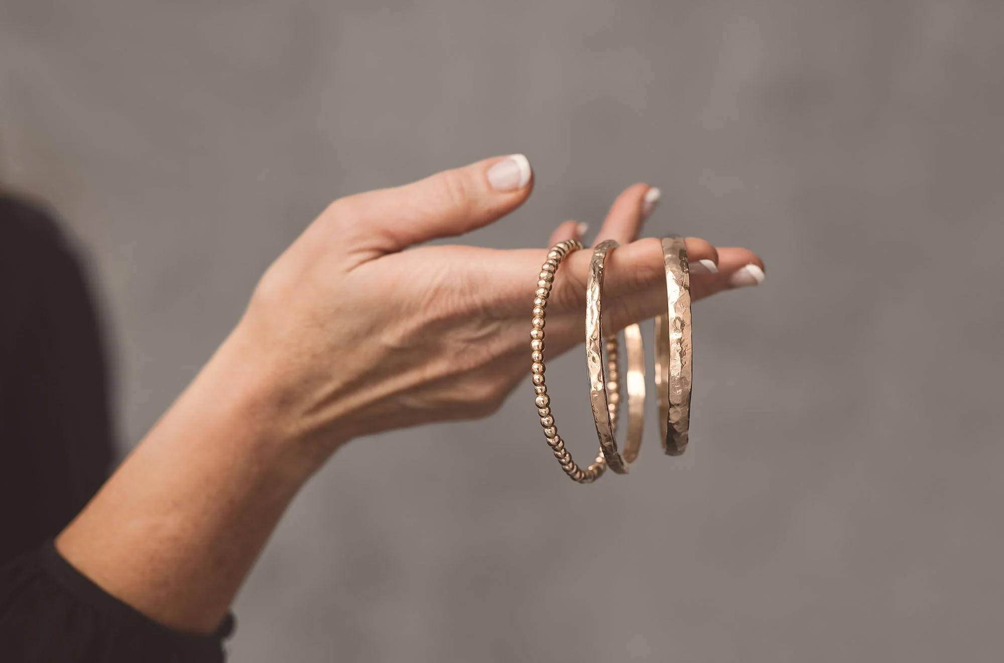 Aura Bronze Bangle - Image 5