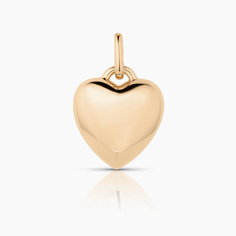 Aurelie Puffy Heart Clip Necklace - Image 7