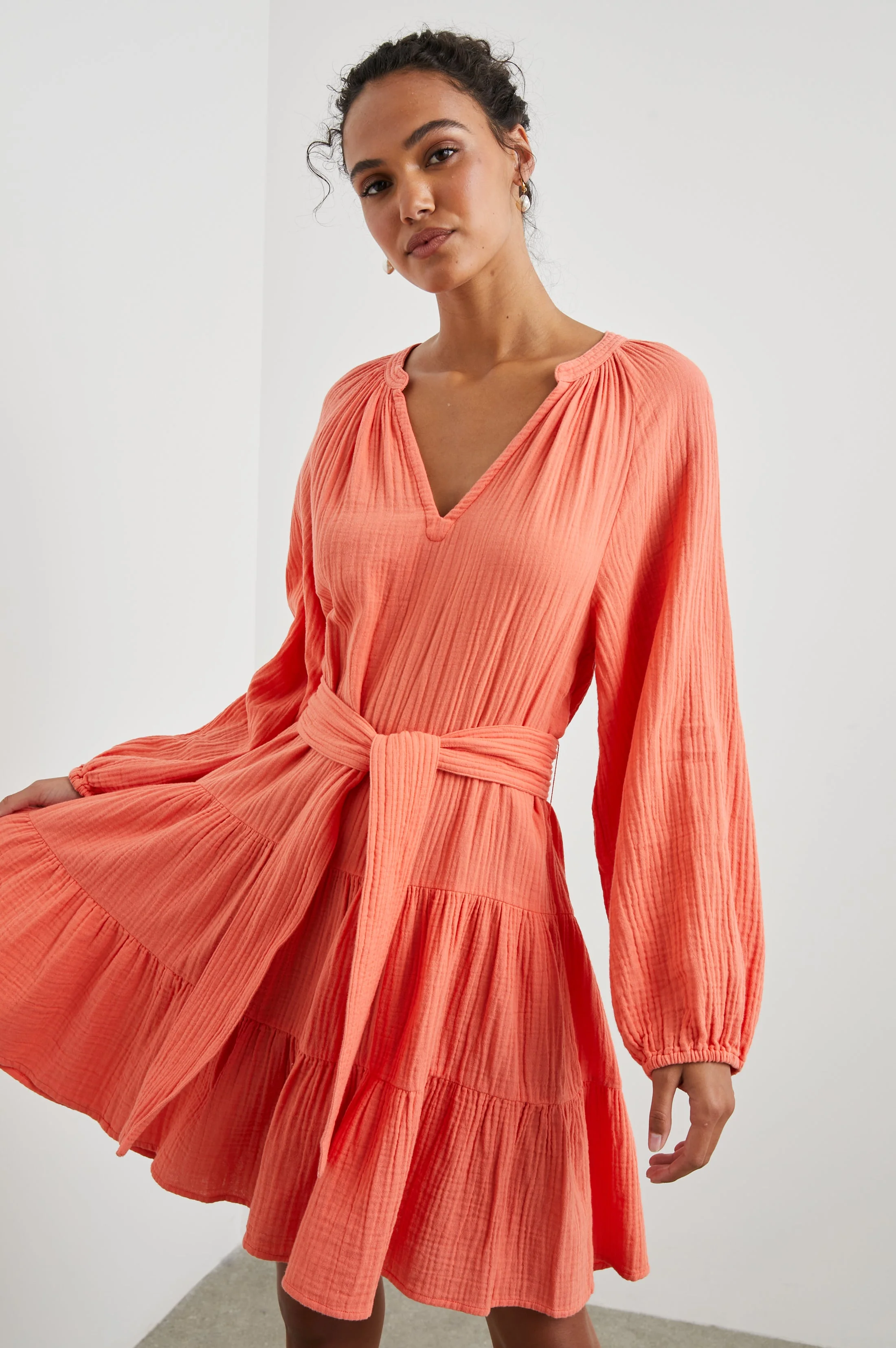 Rails - Aureta Dress - Papaya - Image 4