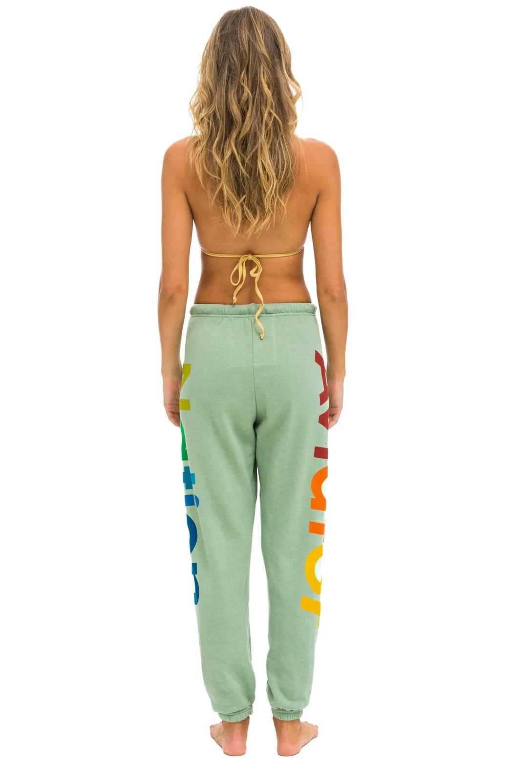 Aviator Nation - Aviator Nation 2 Sweatpants - Sage - Image 5
