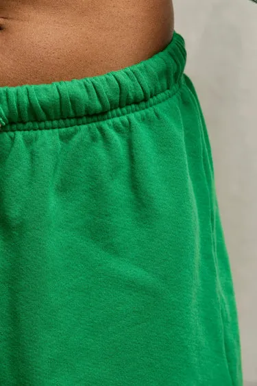PerfectWhiteTee - Layla French Terry Sweatshorts - Grass - Image 6