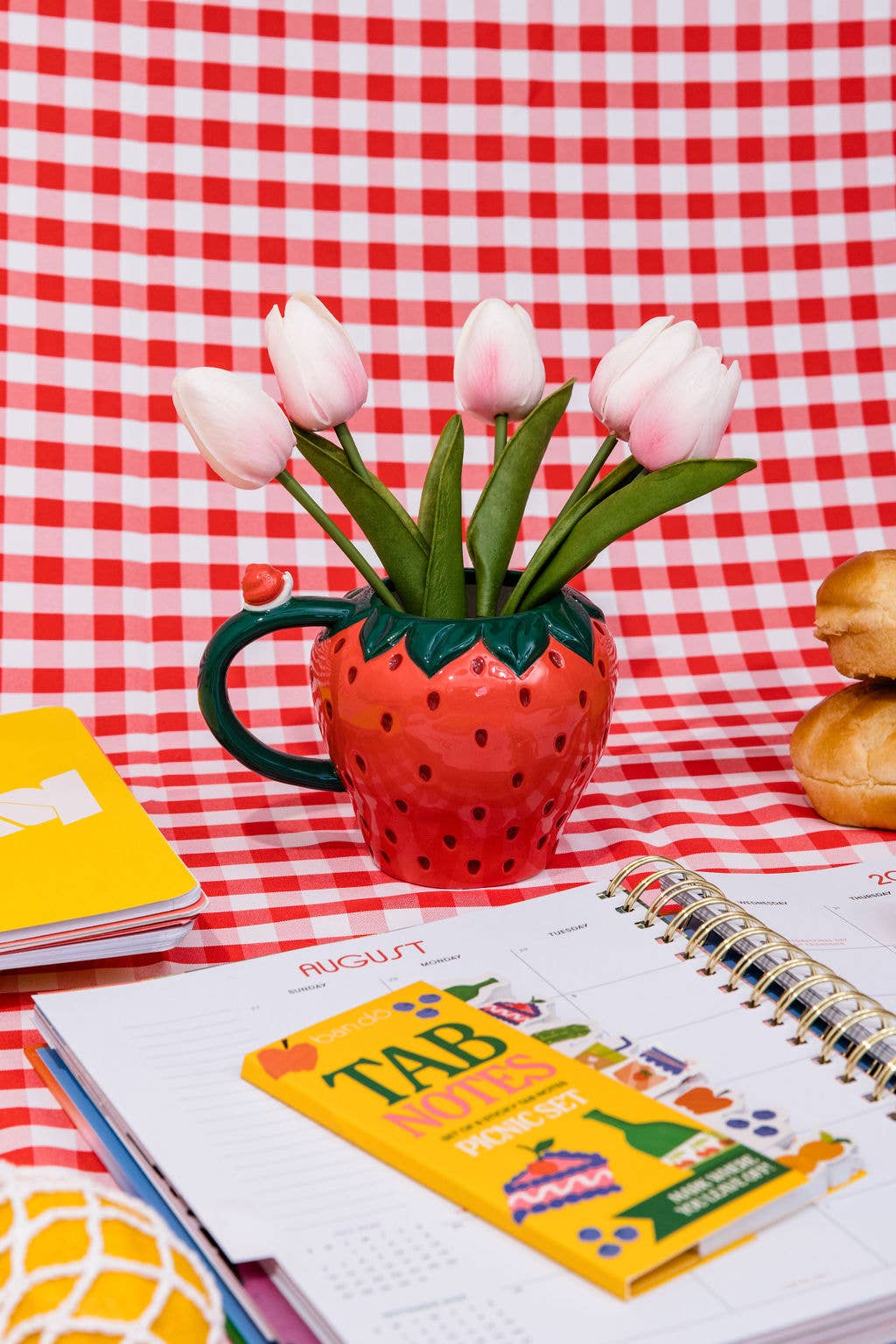 Ceramic Mug, Strawberry - Image 2