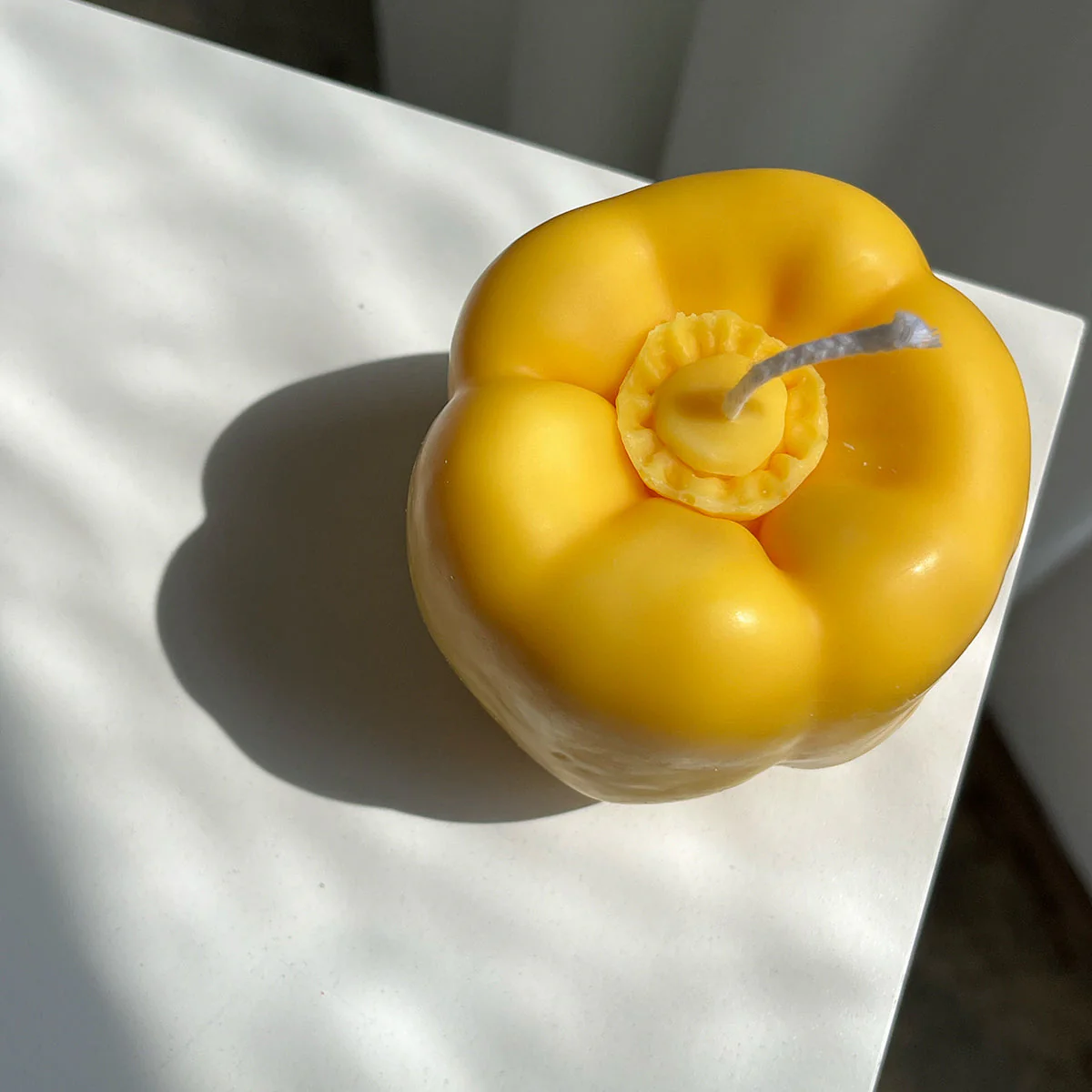 Bell Pepper Candle - Yellow - Image 5