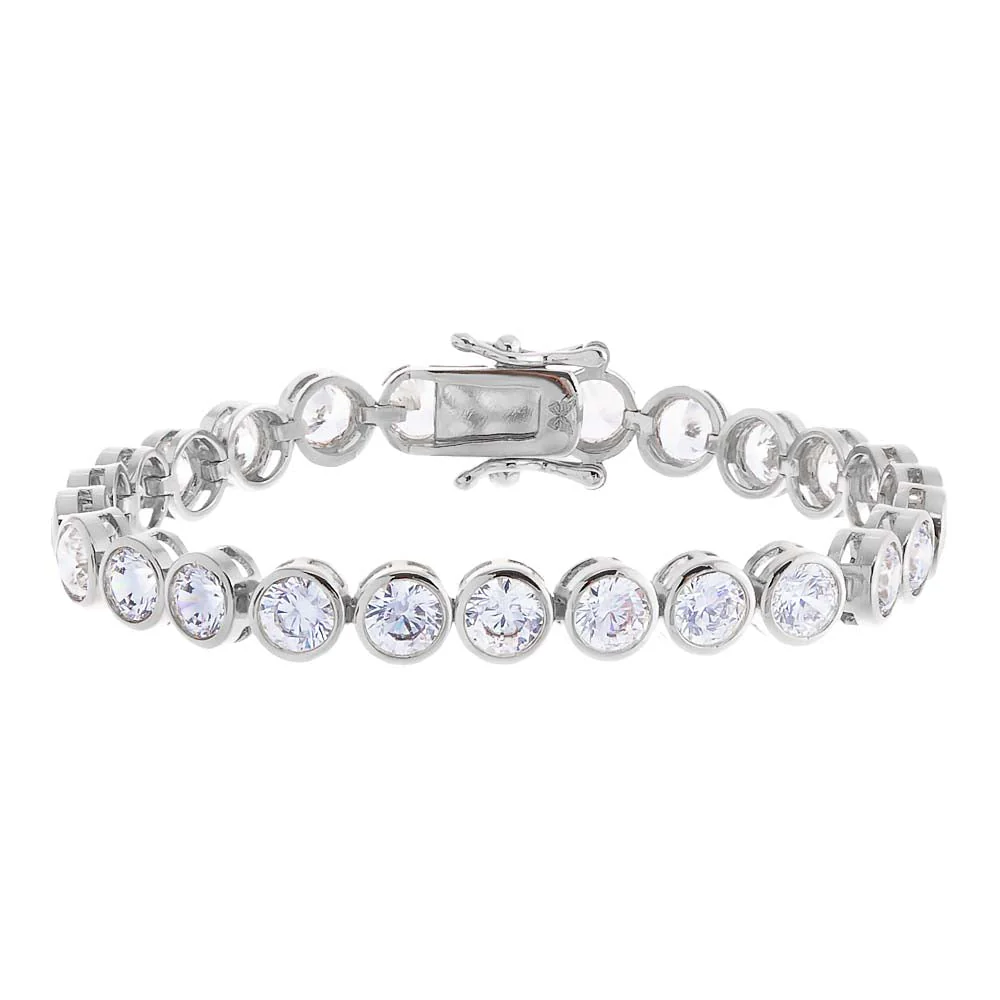 Bezel Tennis Bracelet - Image 11