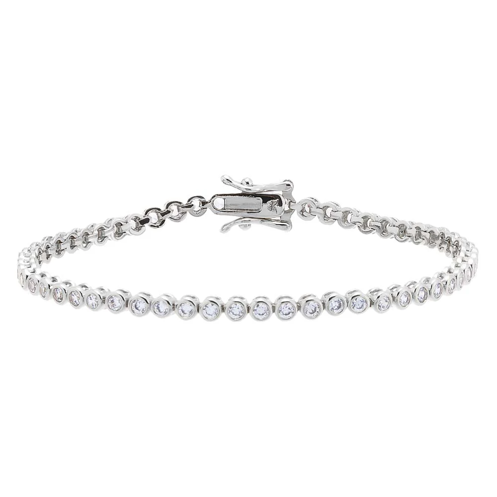 Bezel Tennis Bracelet - Image 3