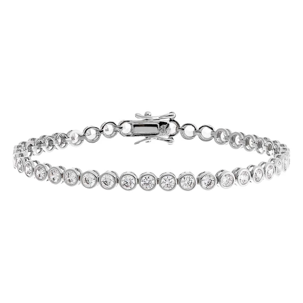 Bezel Tennis Bracelet - Image 5