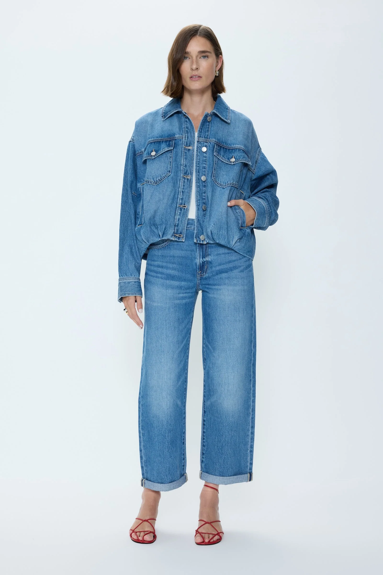 Pistola - Bibi Blouson Trucker Jacket - Heartfelt - Image 6
