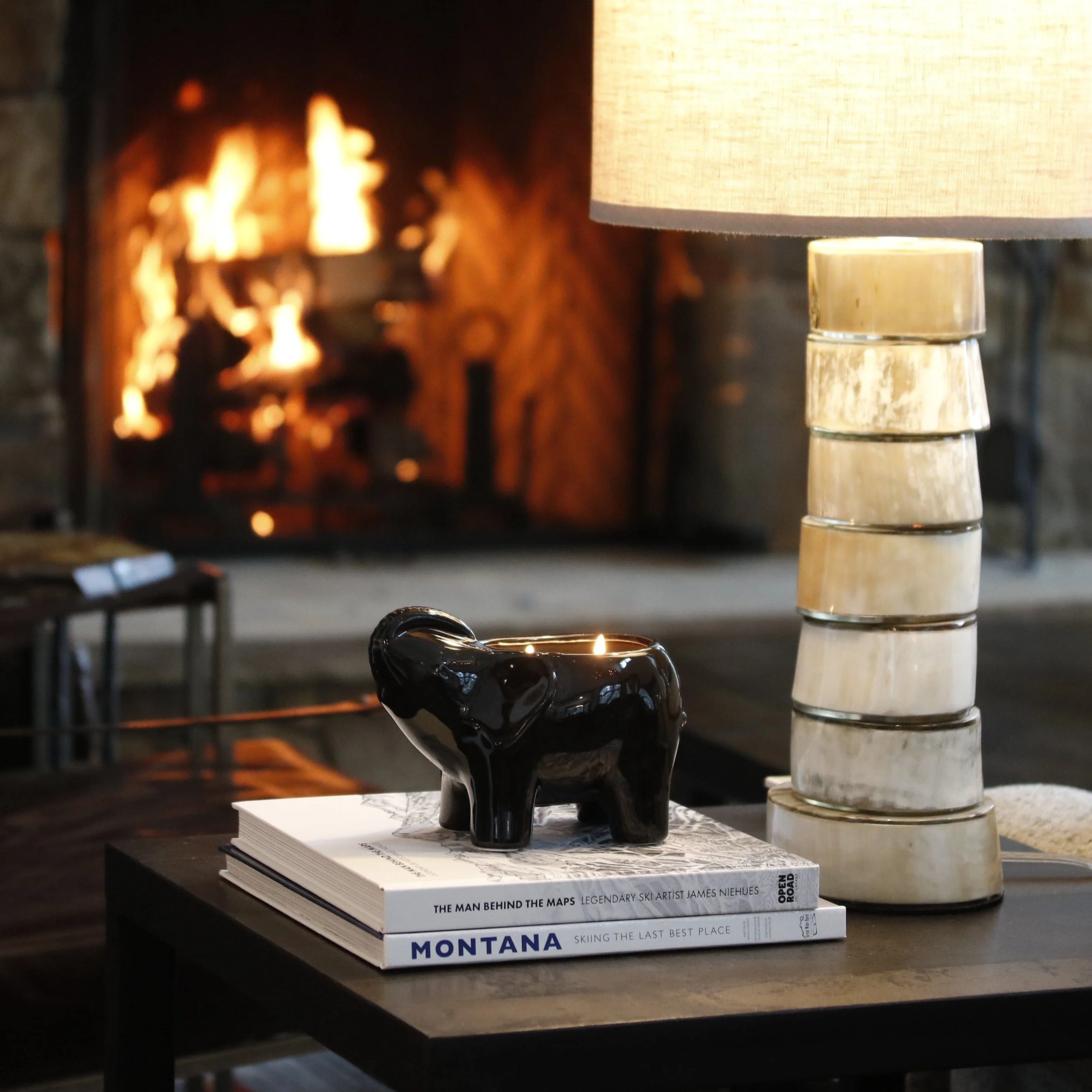 Black Elephant Candle - Image 3