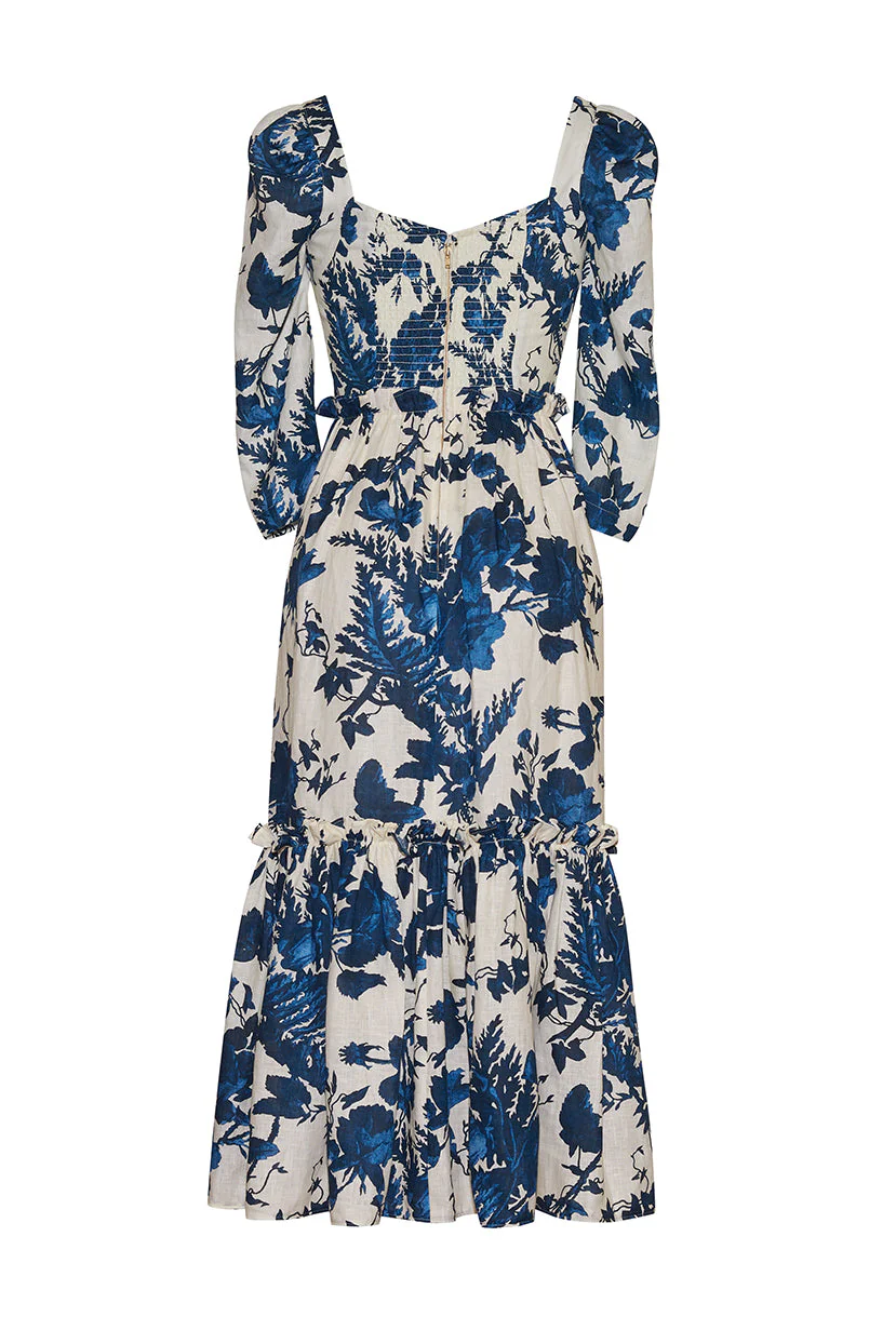 Cara Cara - Blue Hill Dress - Rosehip Blue - Image 2