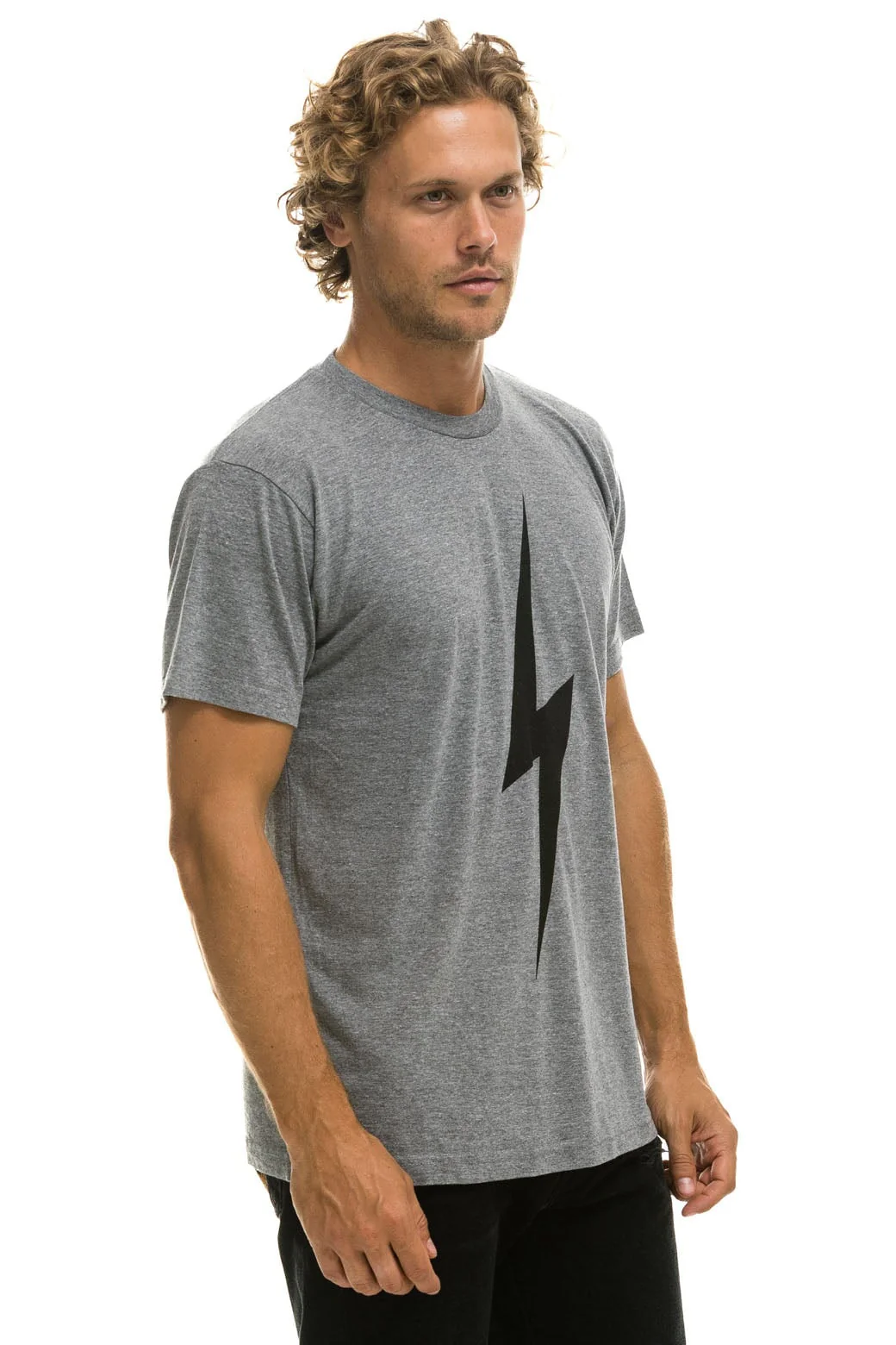 Aviator Nation - Bolt Tee - Heather Grey - Image 8