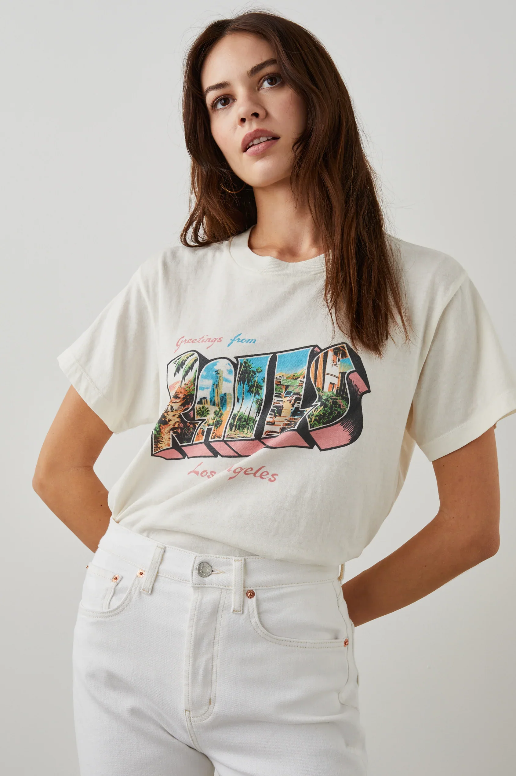 Rails - Boyfriend Tee LA - Image 5