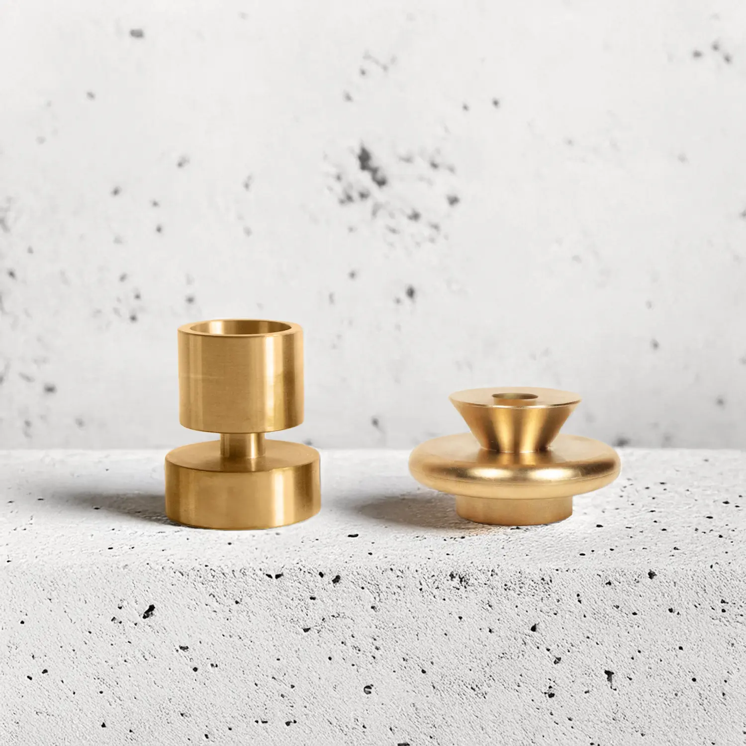Brass Taper Candle Holder - Image 4