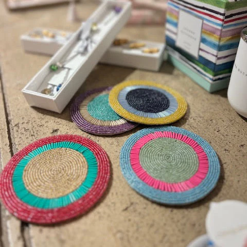 Bright Stripe Coasters - Image 3