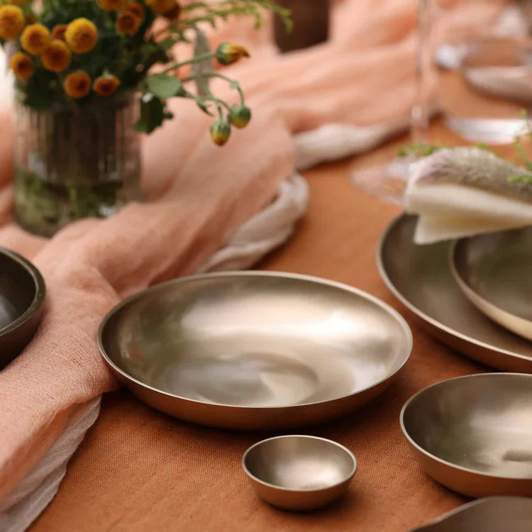 Bronze Kansa Dip Bowl, 1.5" - Set of 4 - Image 4