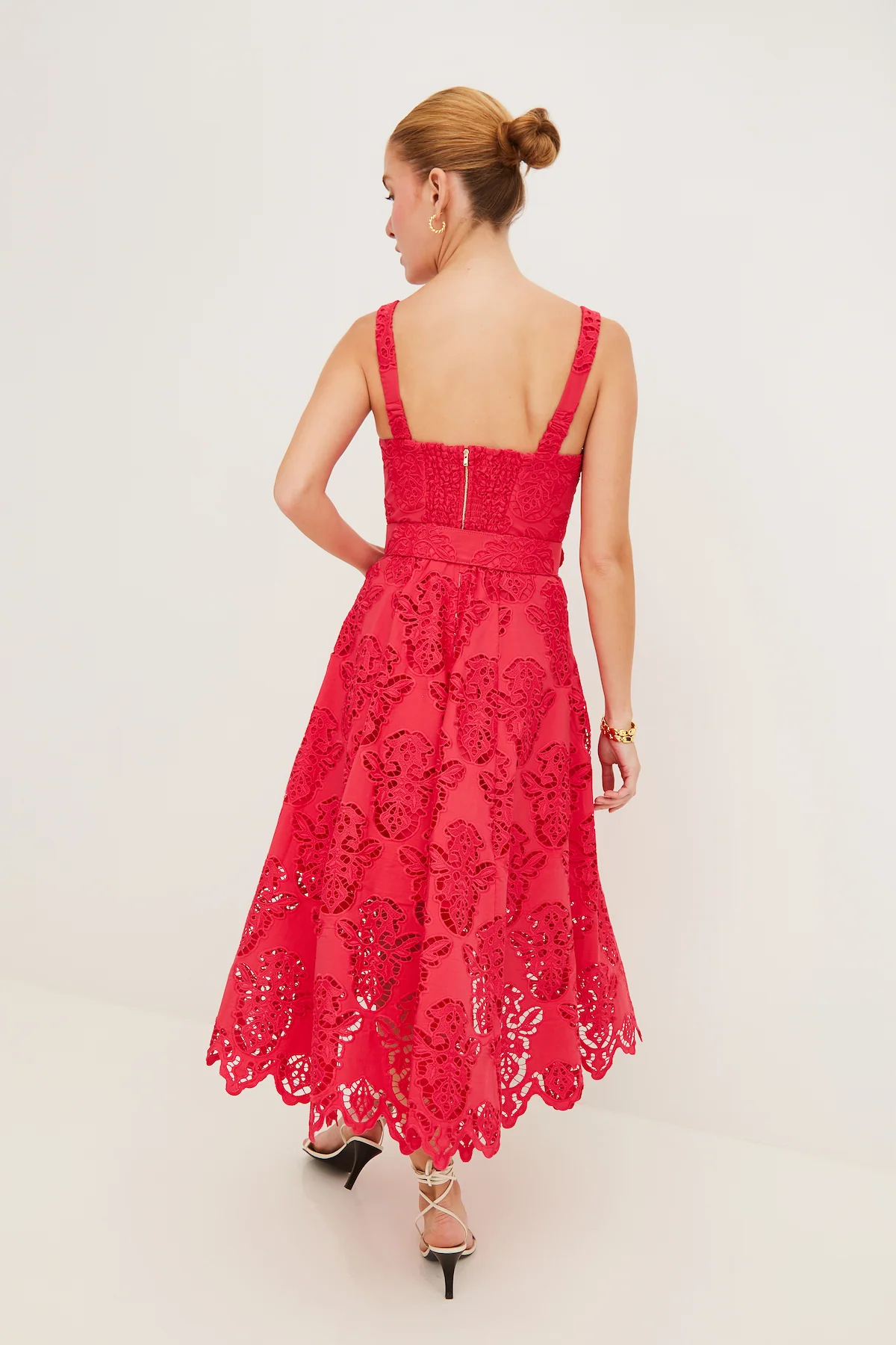 Cara Cara - Calypso Dress - Azalea Eyelet - Image 4