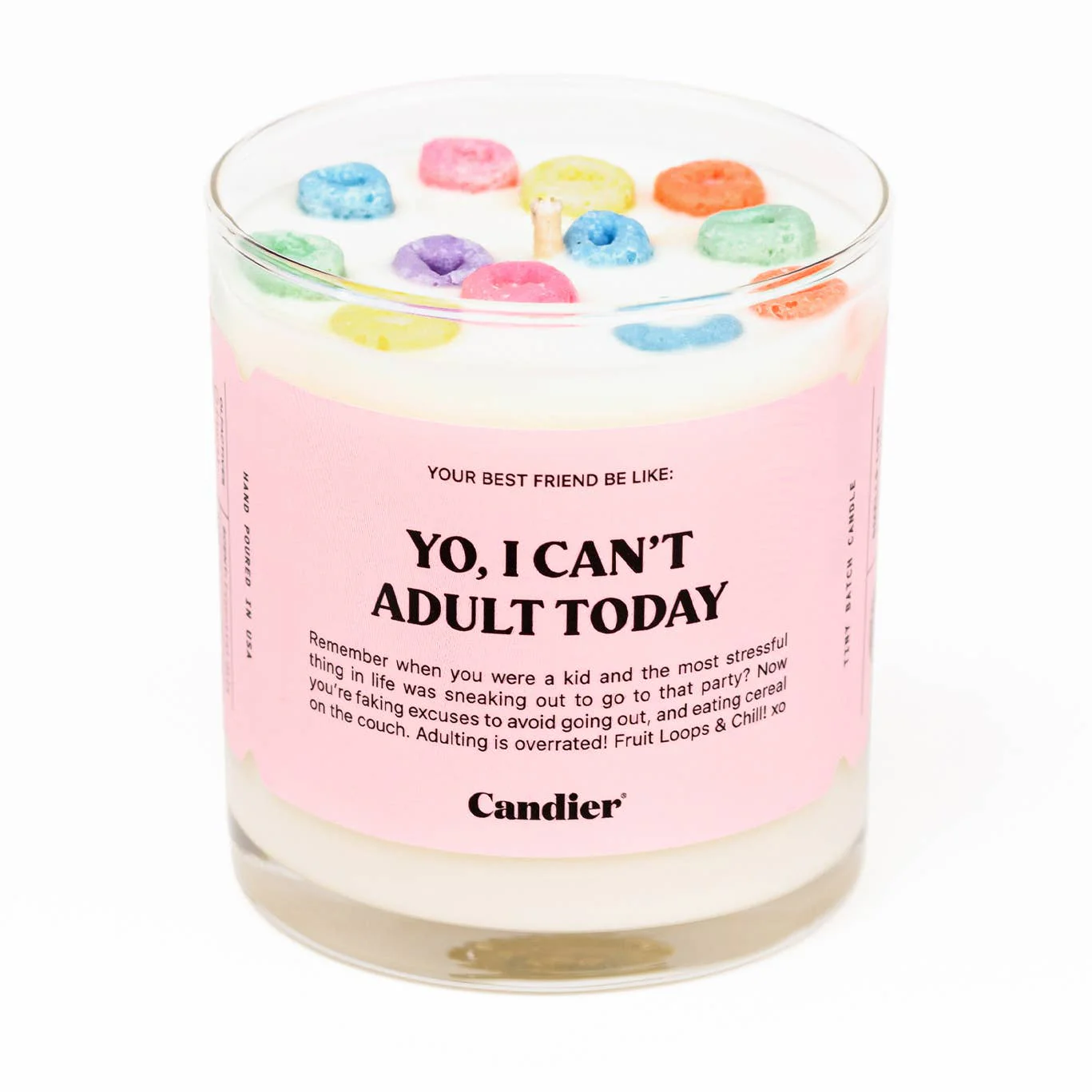 Can't Adult Cereal Candle