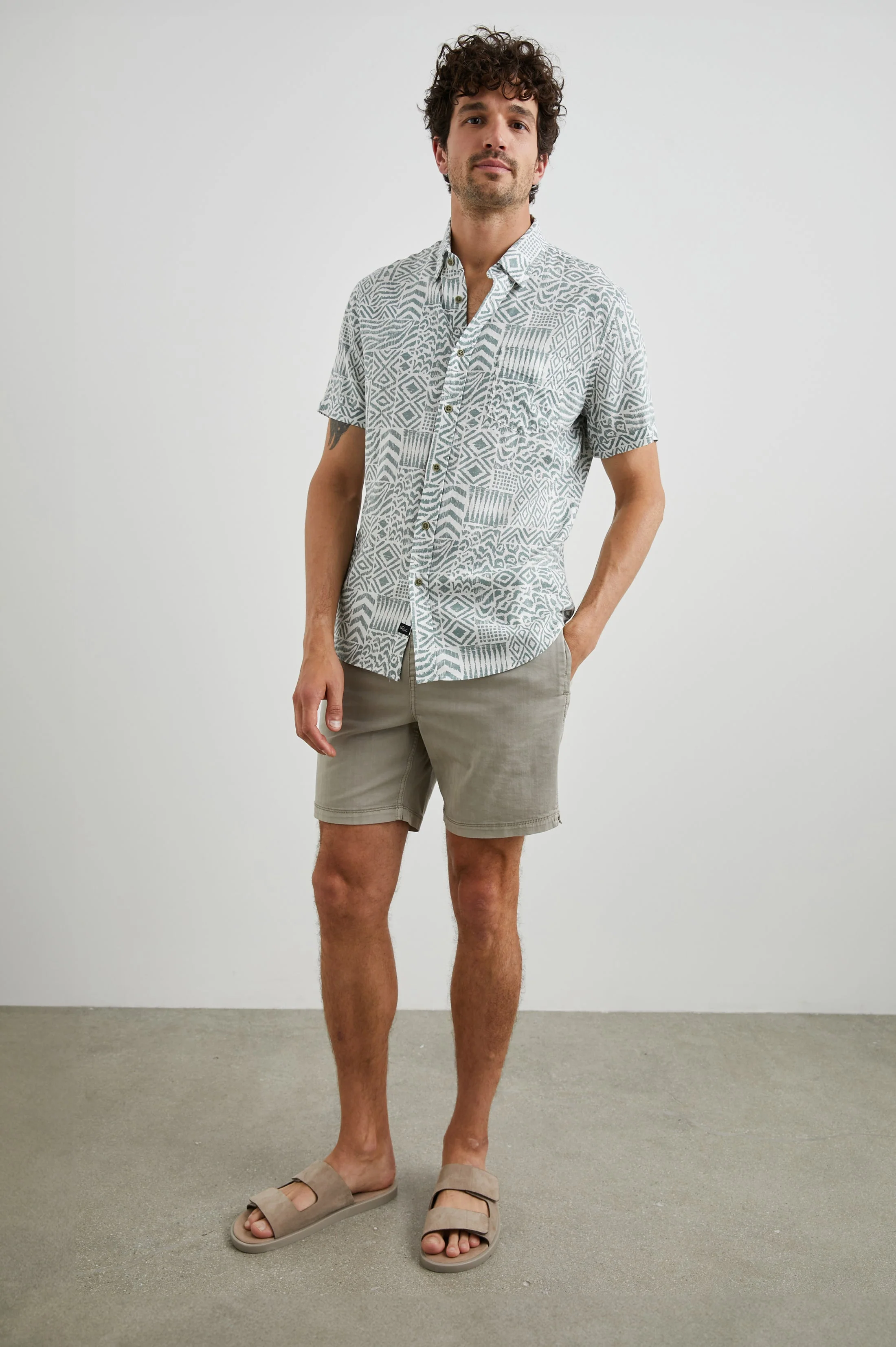 Rails - Carson Shirt - Bambu Block Kalamata - Image 3