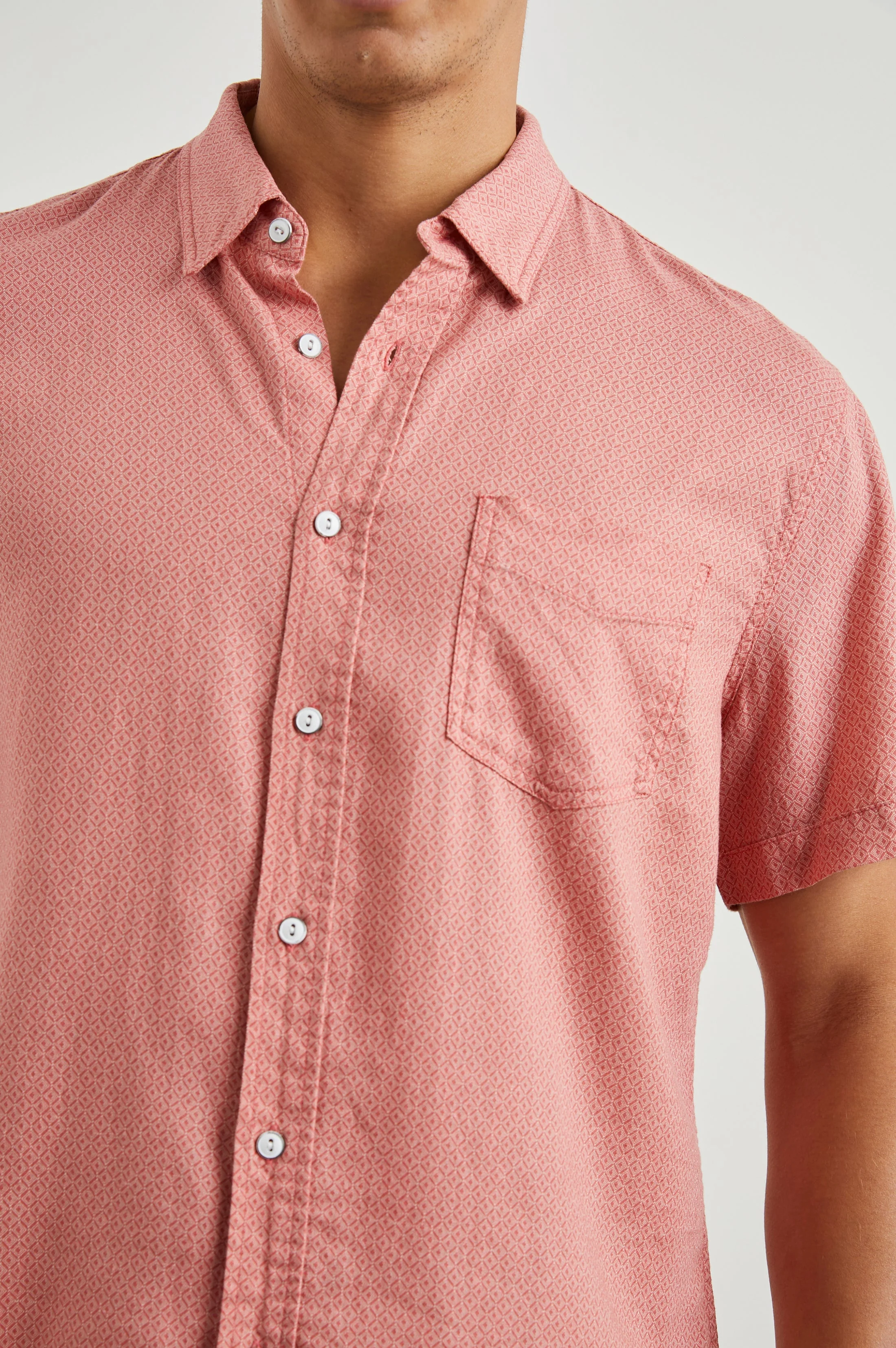Rails Mens - Carson Shirt - Crown Jewel Ruby - Image 2