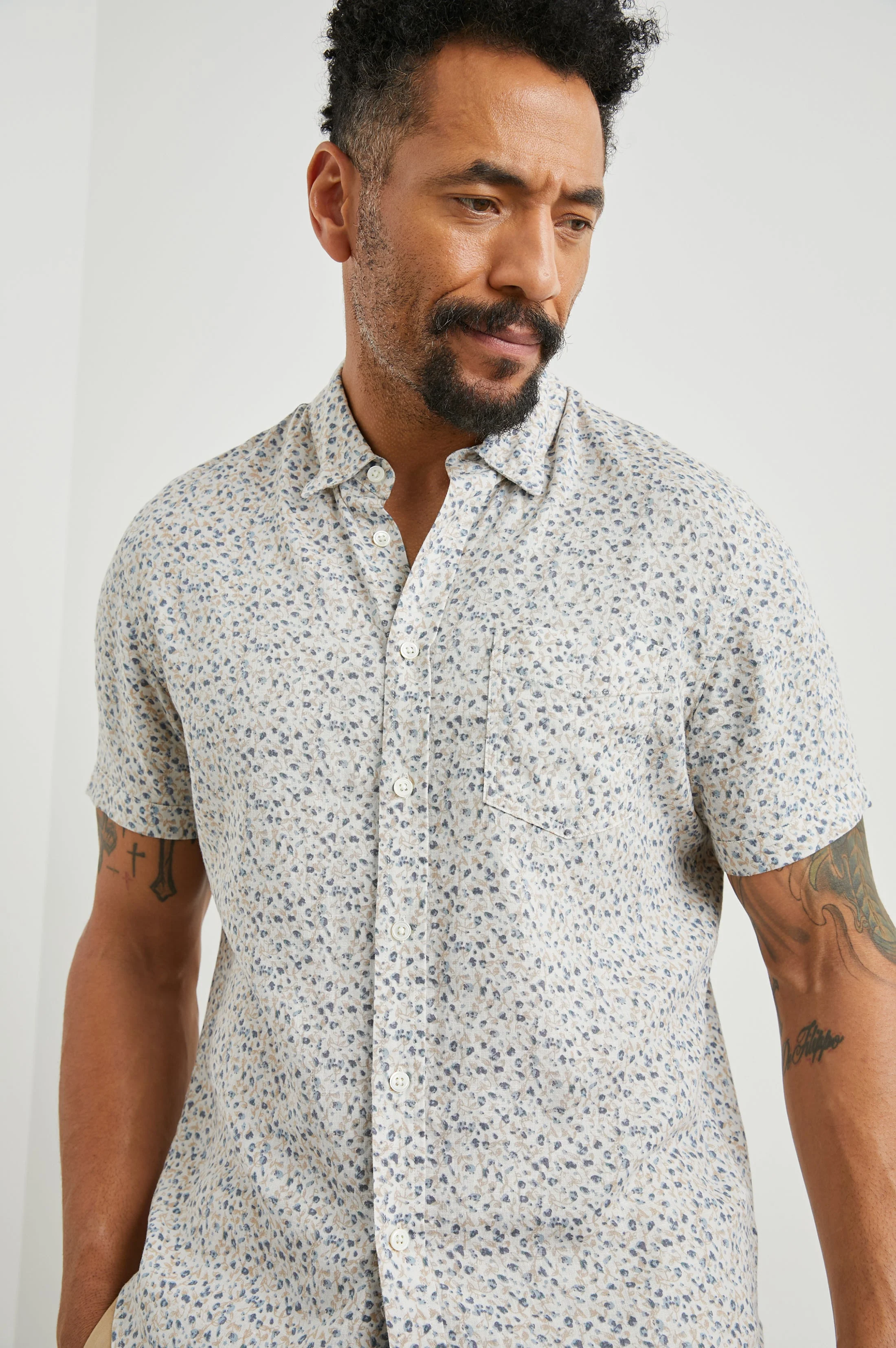 Rails - Carson Shirt - Spring Blossom Parchment - Image 3